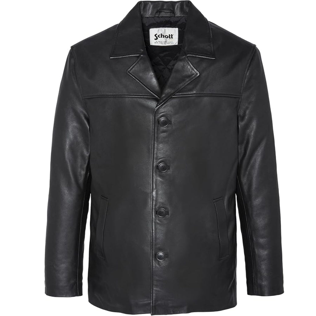 Maine 2 Leather Jacket - Black