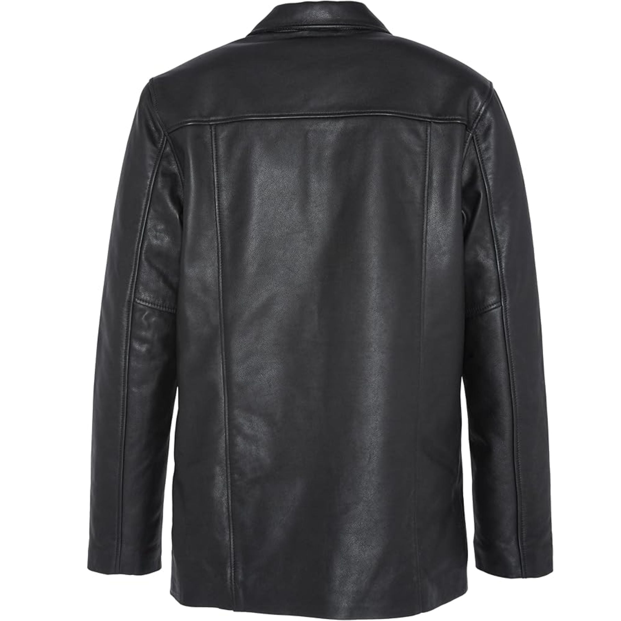 Maine 2 Leather Jacket - Black