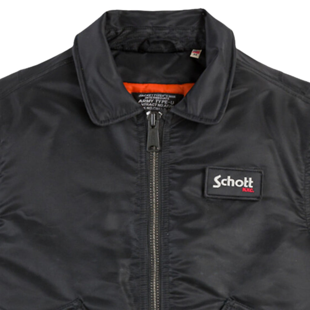 CWU 90's Fit Bomber Jacket - Black