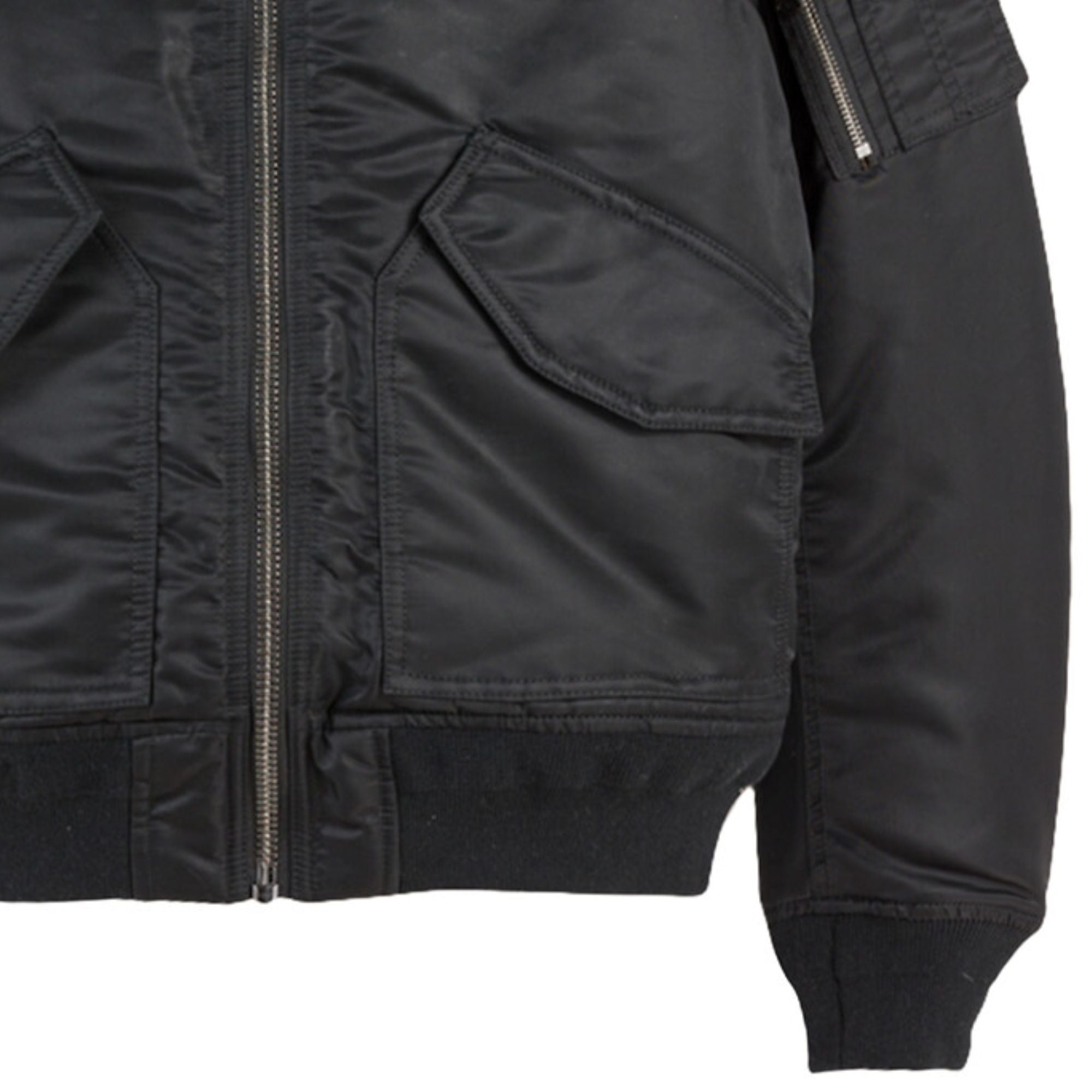 CWU 90's Fit Bomber Jacket - Black