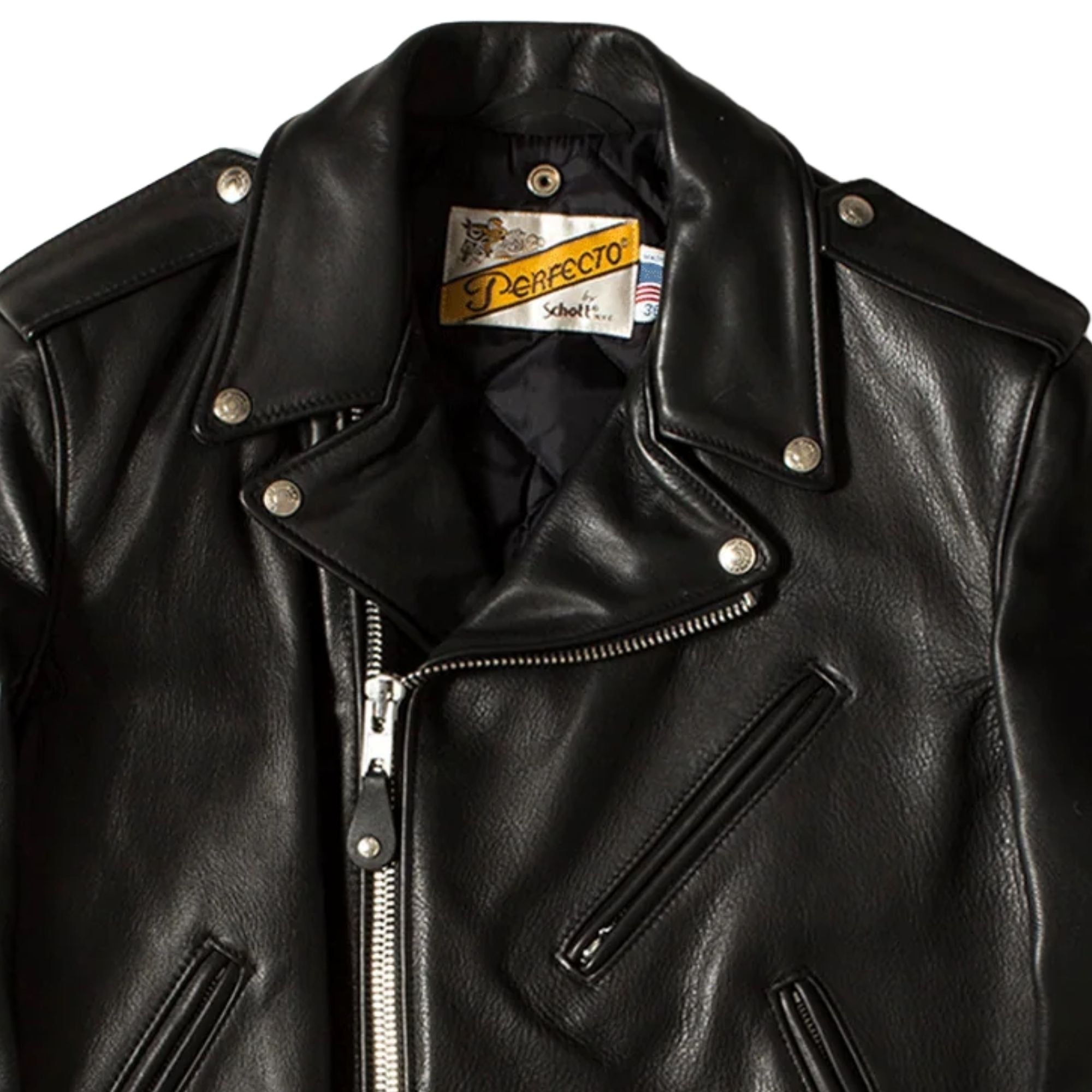Schott NYC Classic Perfecto 618 | Leather Motorcycle Jacket