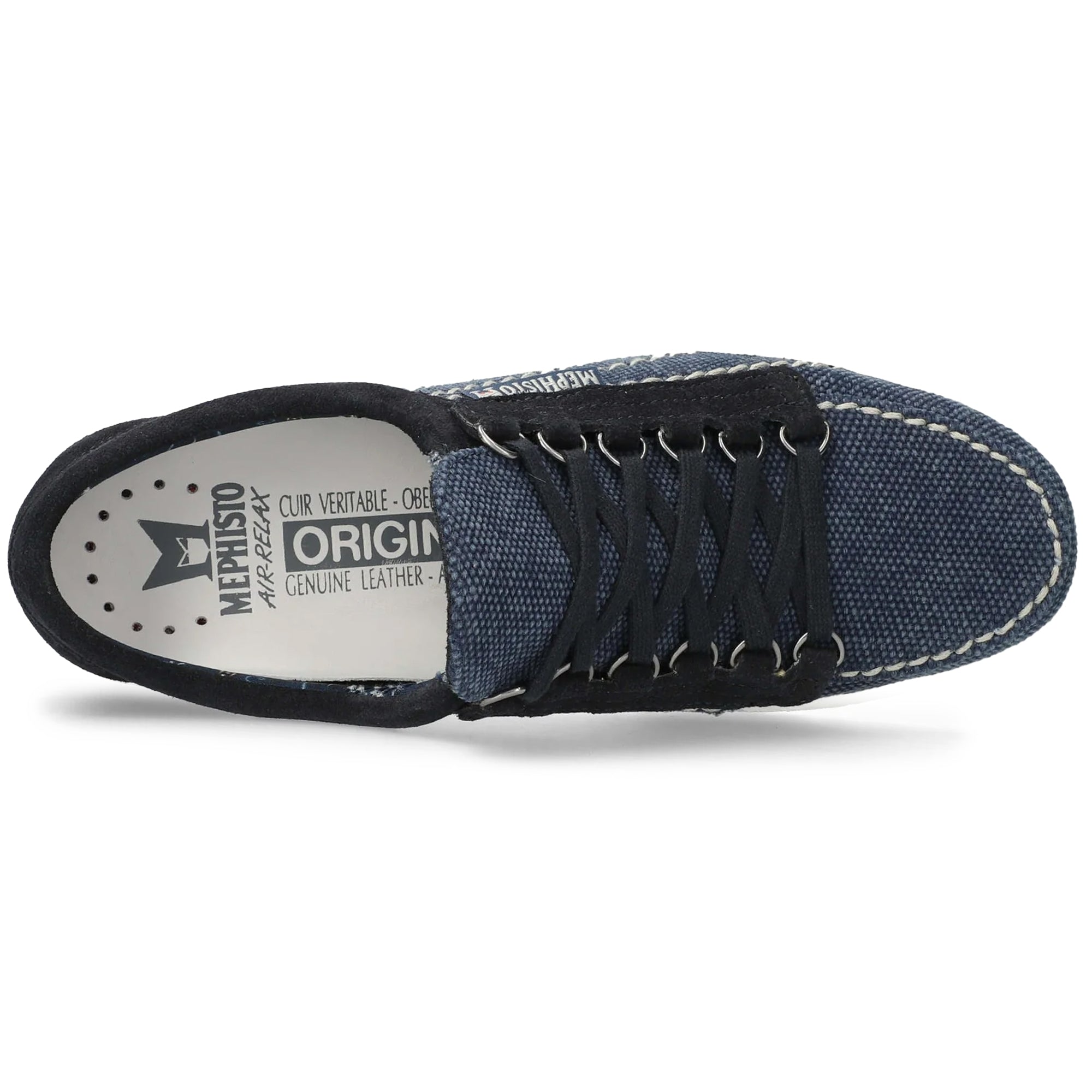 Rainbow Sun - Navy/White