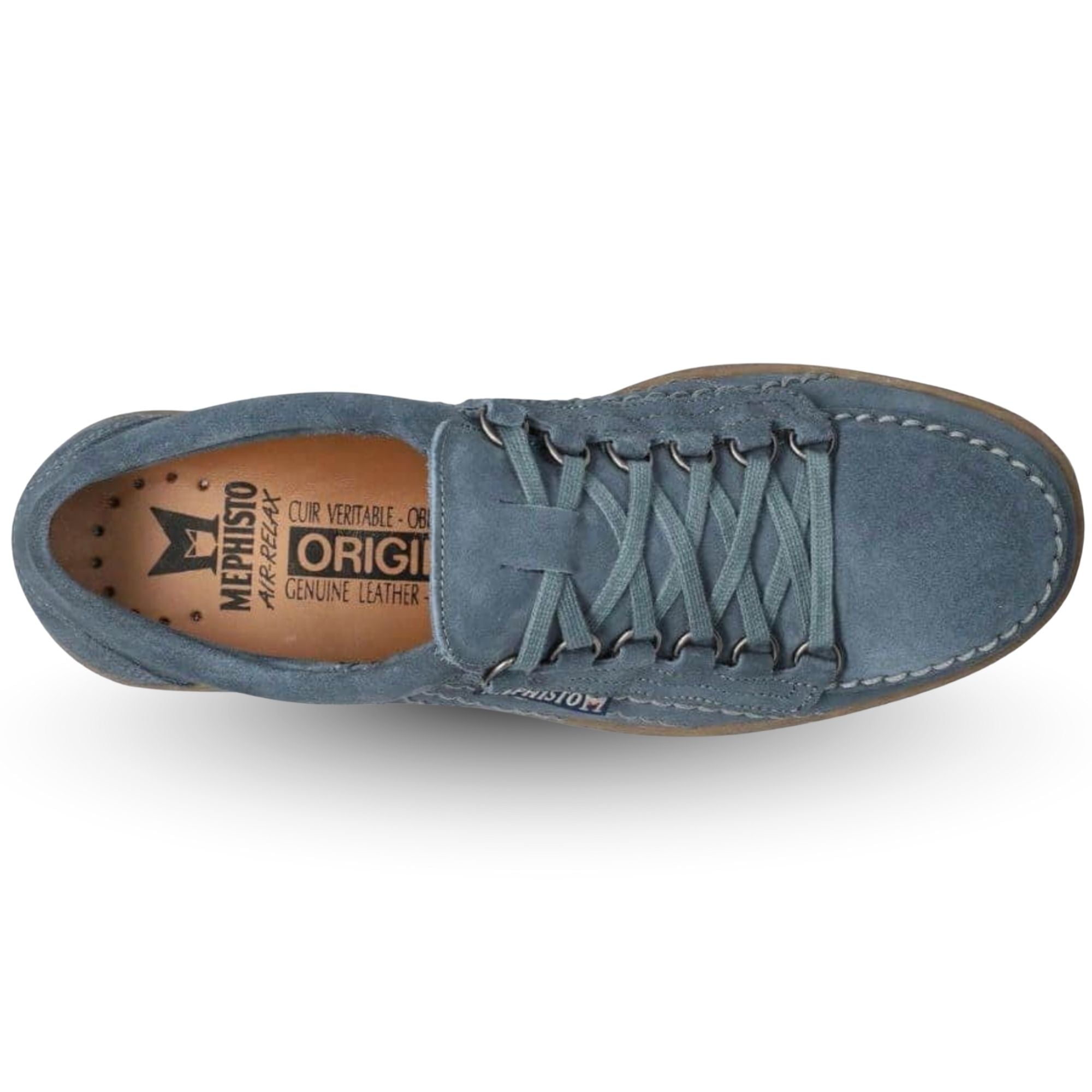 Mephisto Rainbow - Denim Blue MPHRAN-DNB – Stuarts London