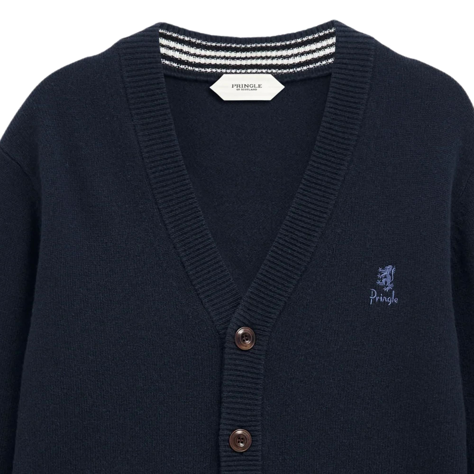 Pringle of Scotland Cardigan - Navy – Stuarts London