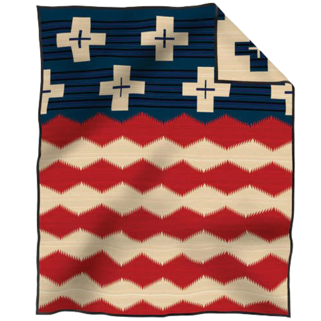 Pendleton Woolen Mills Brave Star Jacquard Blanket