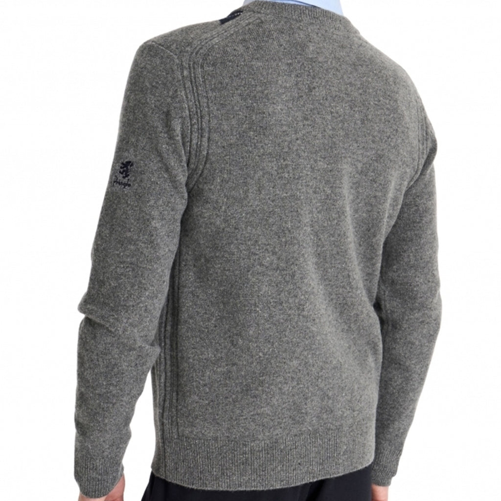 Argyle Jumper - Grey