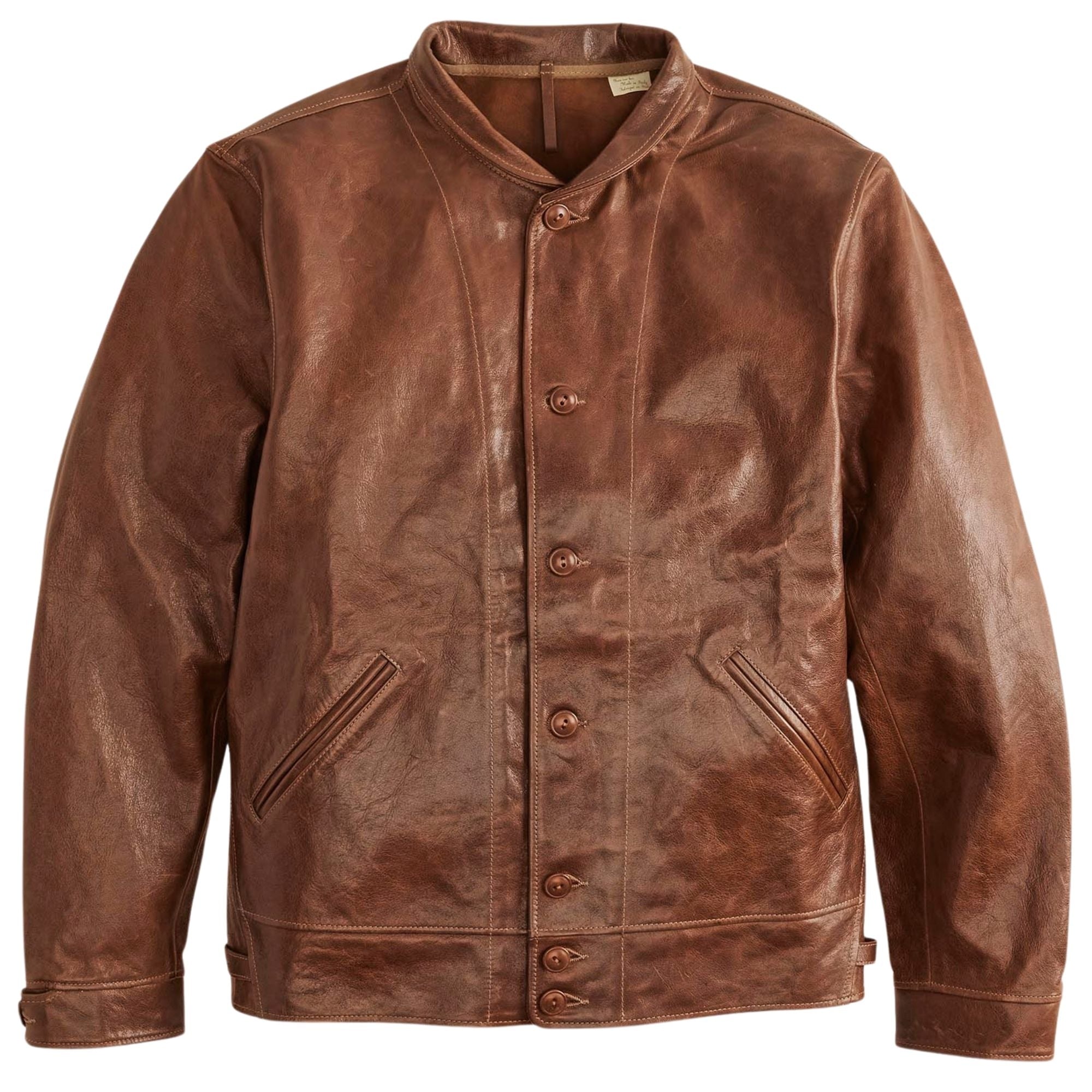 Menlo Cossack 'Einstein' Jacket - Brown