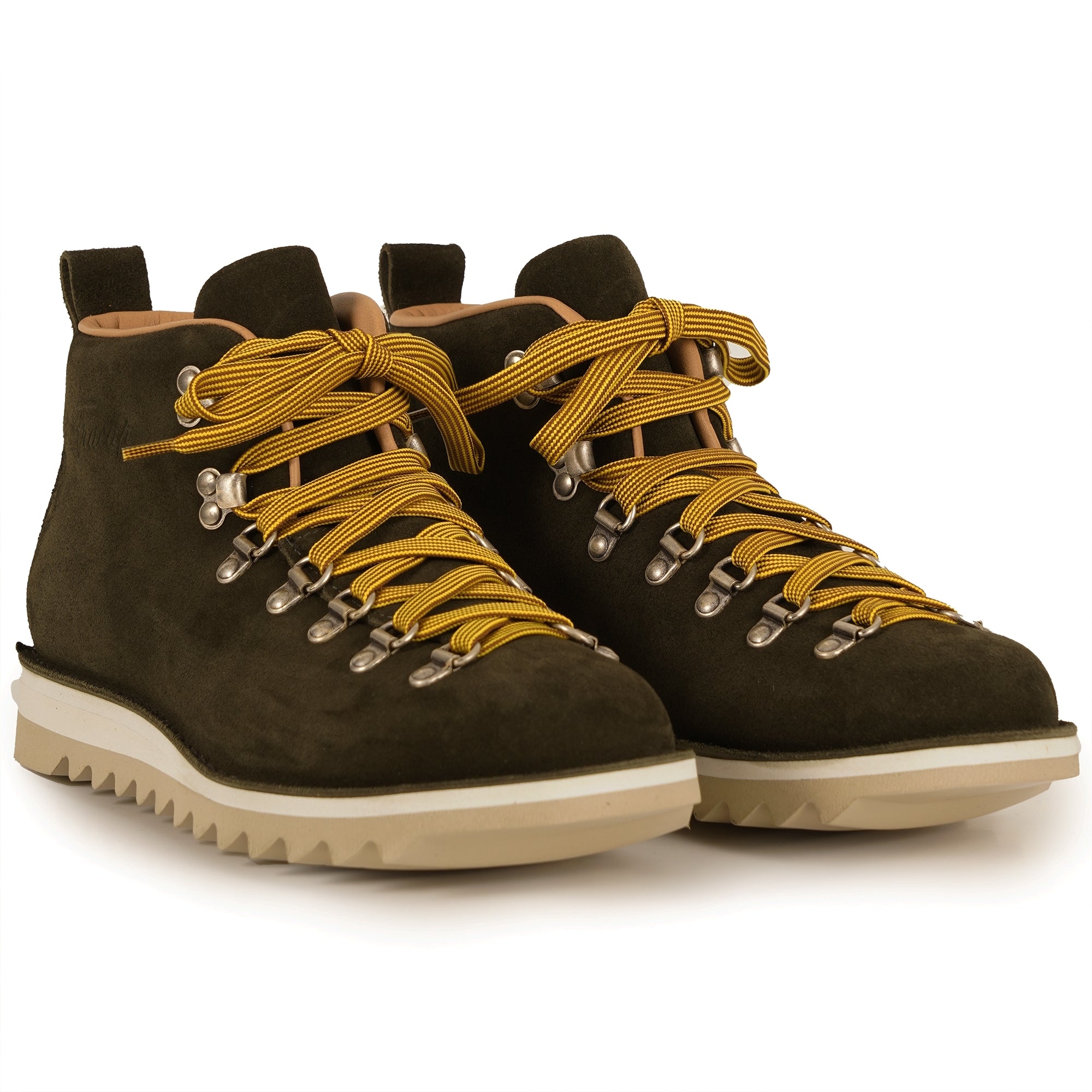 M120 Suede Boots - Forest/Beige
