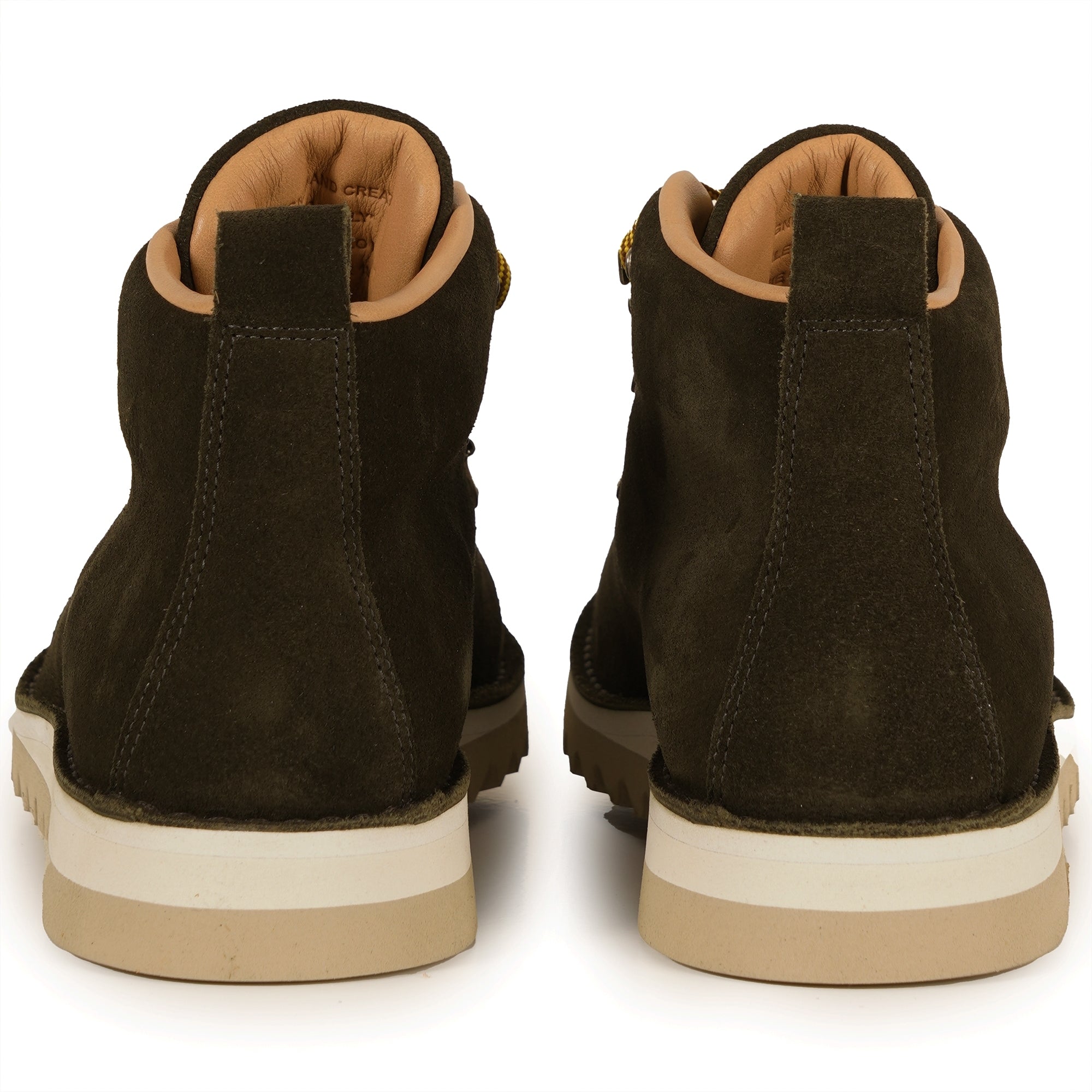 M120 Suede Boots - Forest/Beige