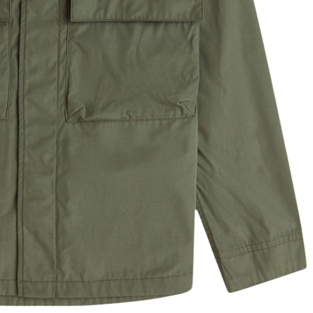 Raglan Utility Overshirt - Green