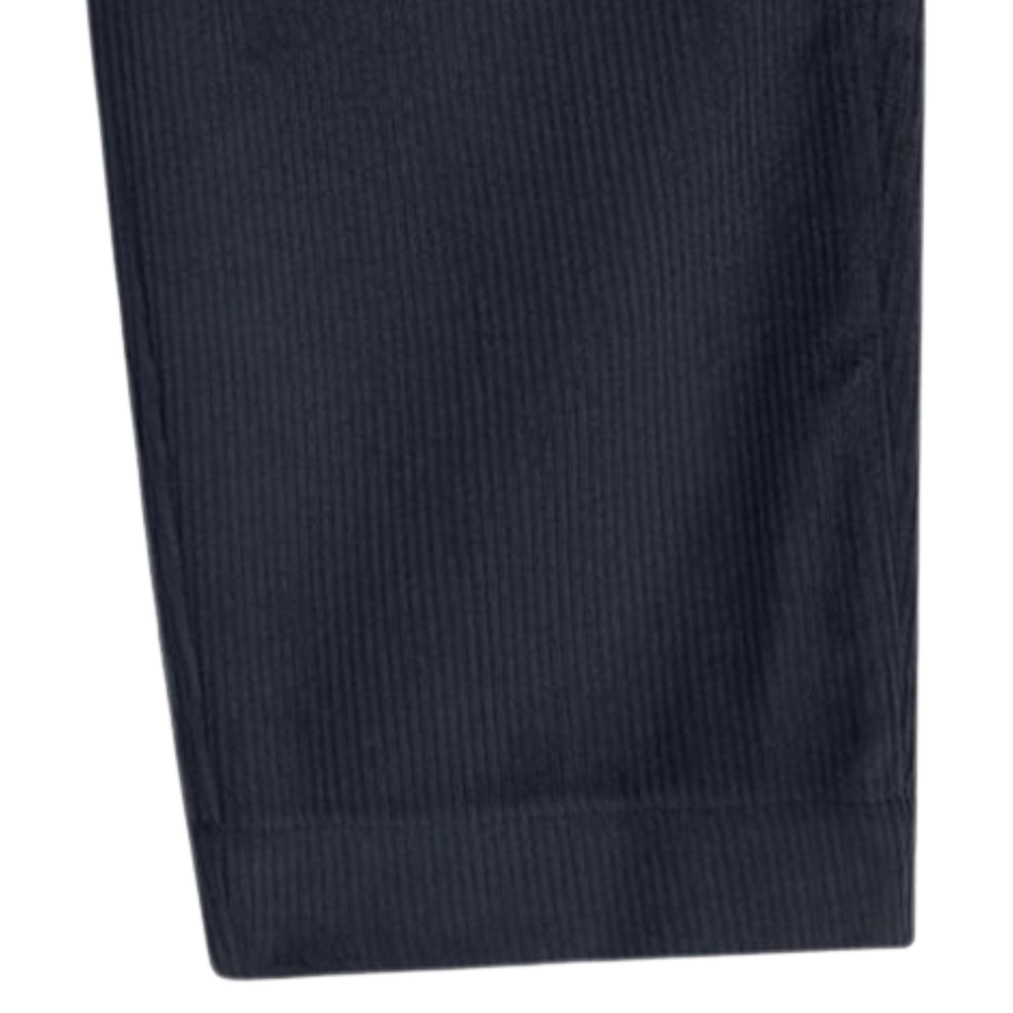 Tapered Corduroy Trousers - Navy