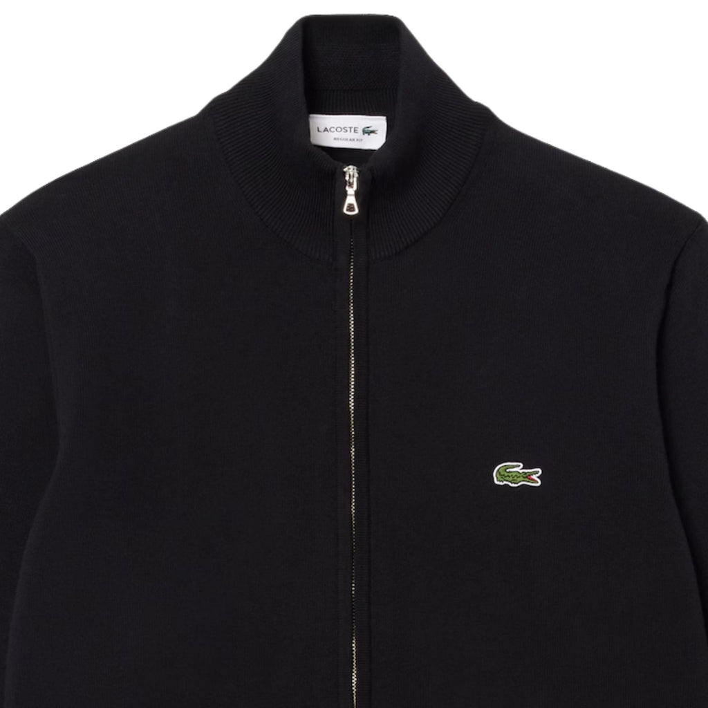 Zipped Sweater - Black