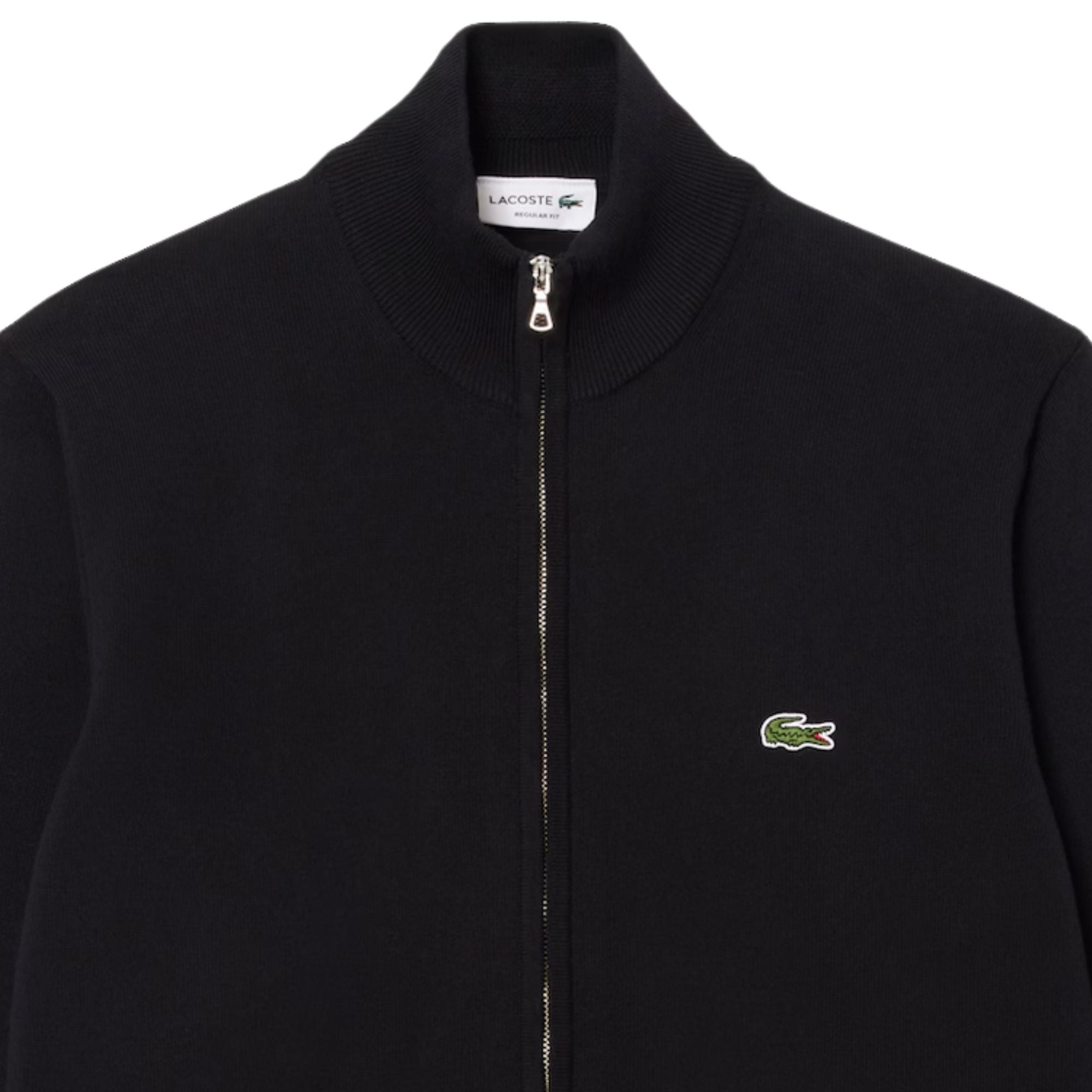 Zipped Sweater - Black