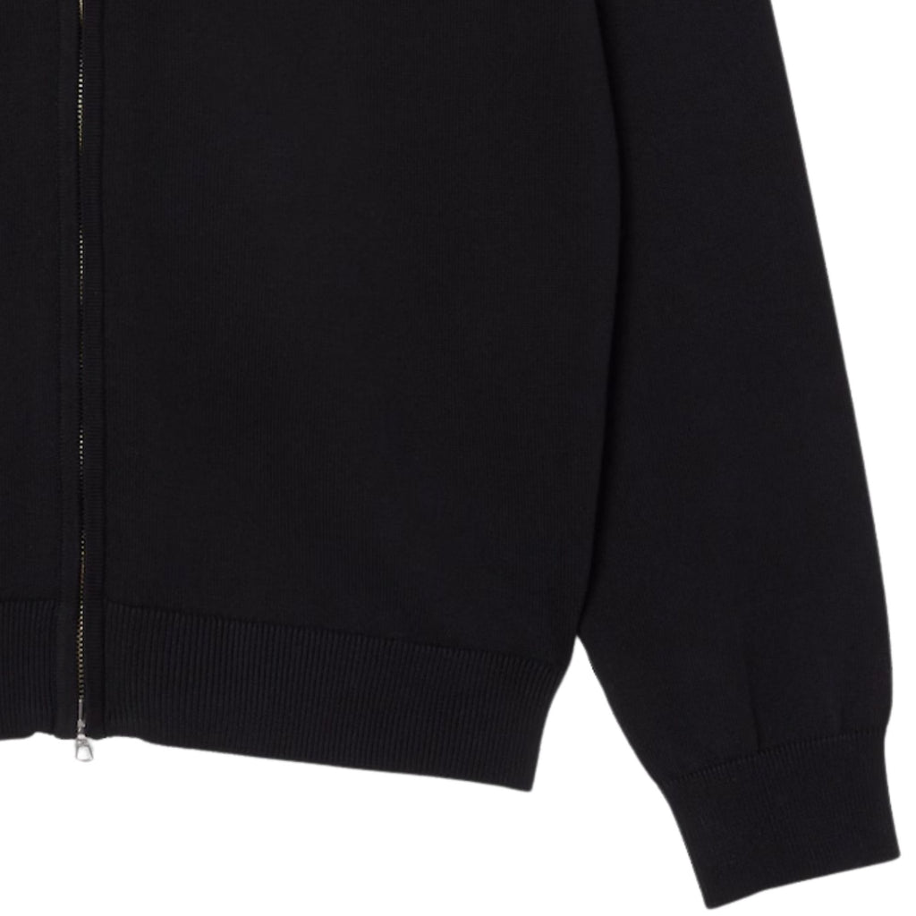 Zipped Sweater - Black