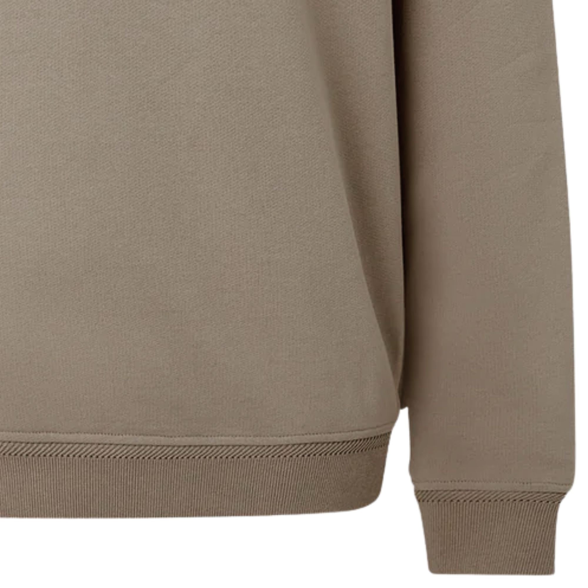 Crew Neck Sweatshirt - Dark Sand