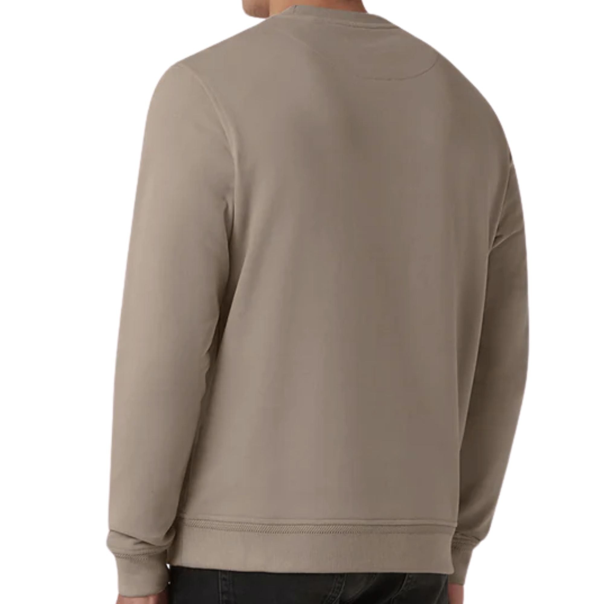 Crew Neck Sweatshirt - Dark Sand