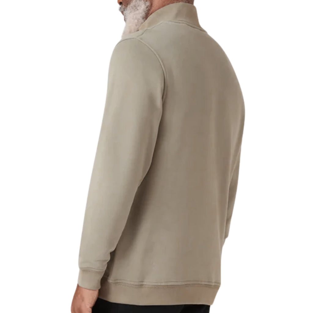 Full Zip Sweatshirt - Dark Sand