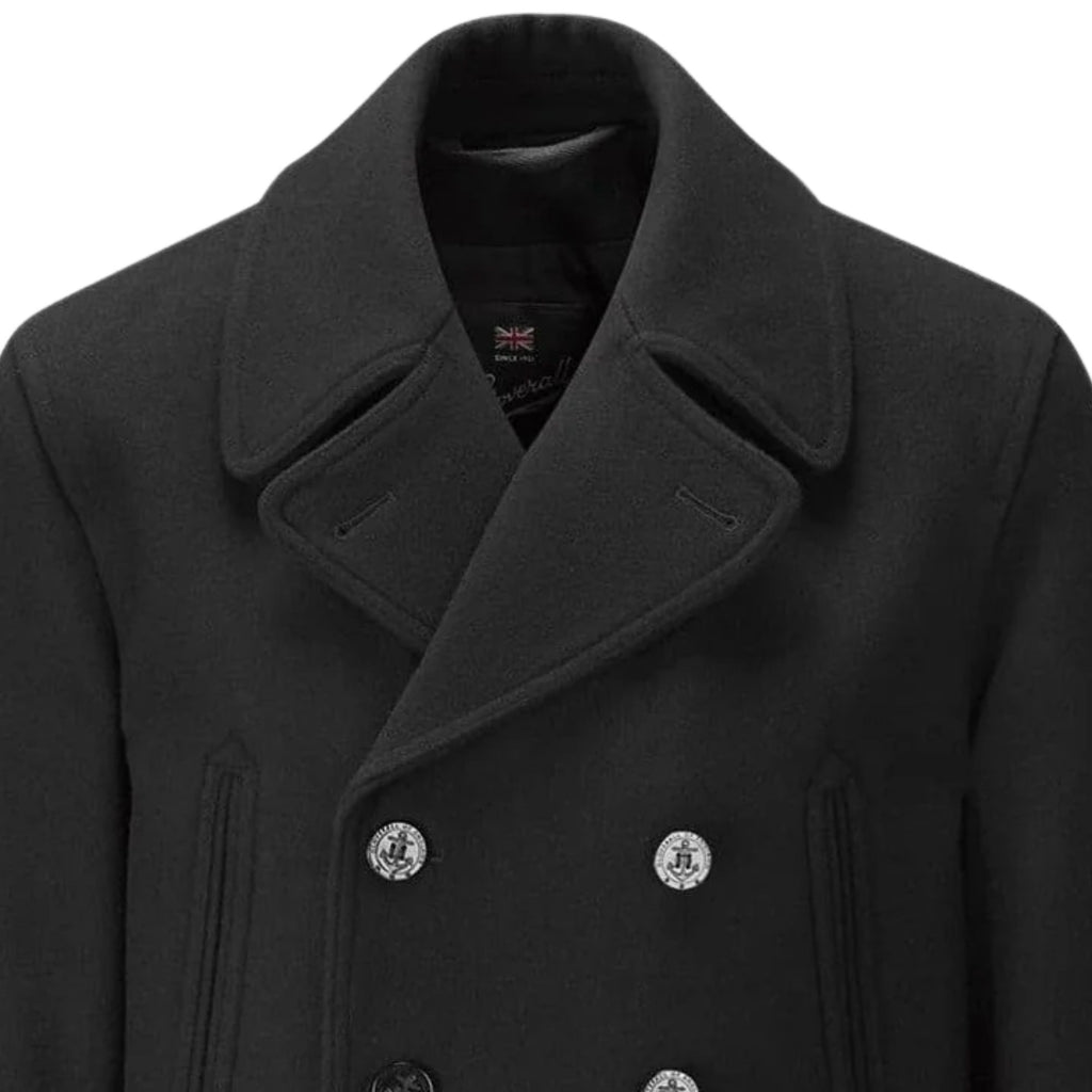 Churchill Peacoat - Black