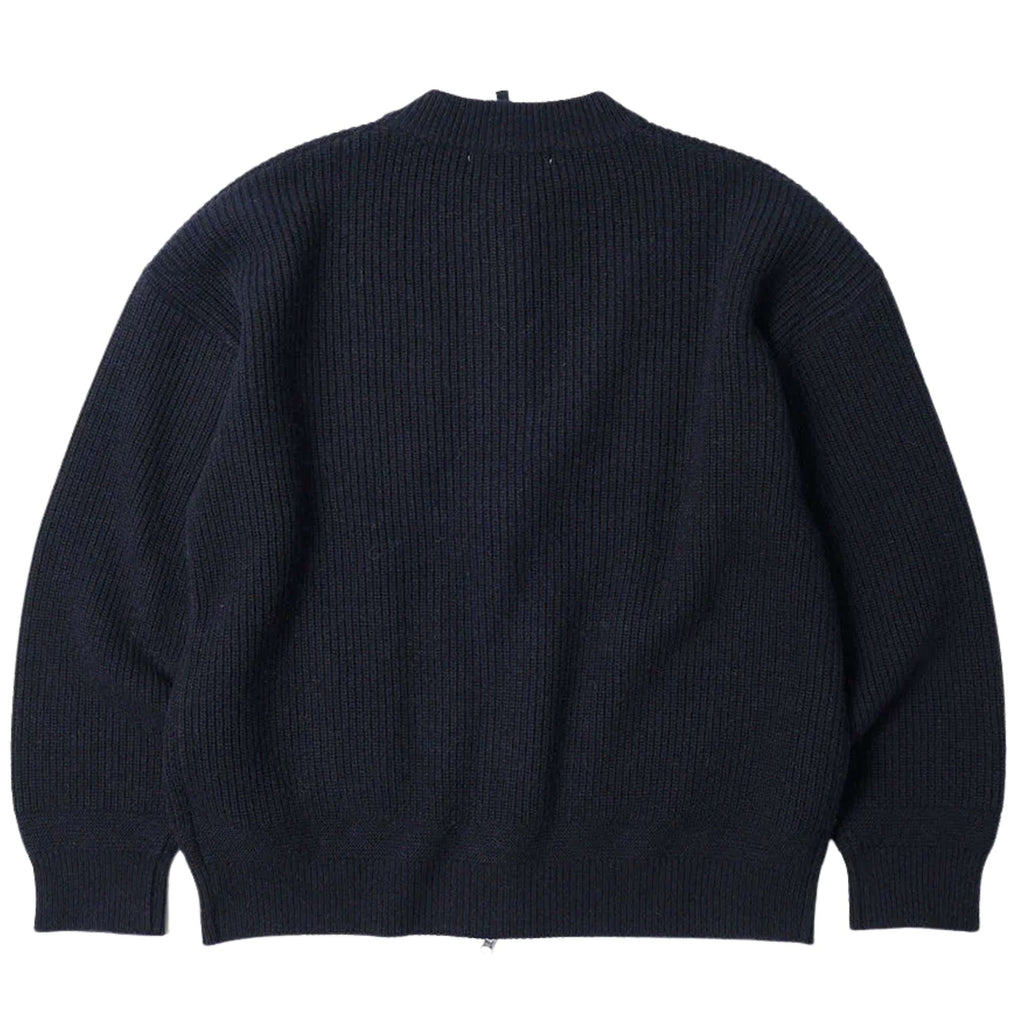 FrizmWORKS Wool Deck Zip Up Cardigan - Navy