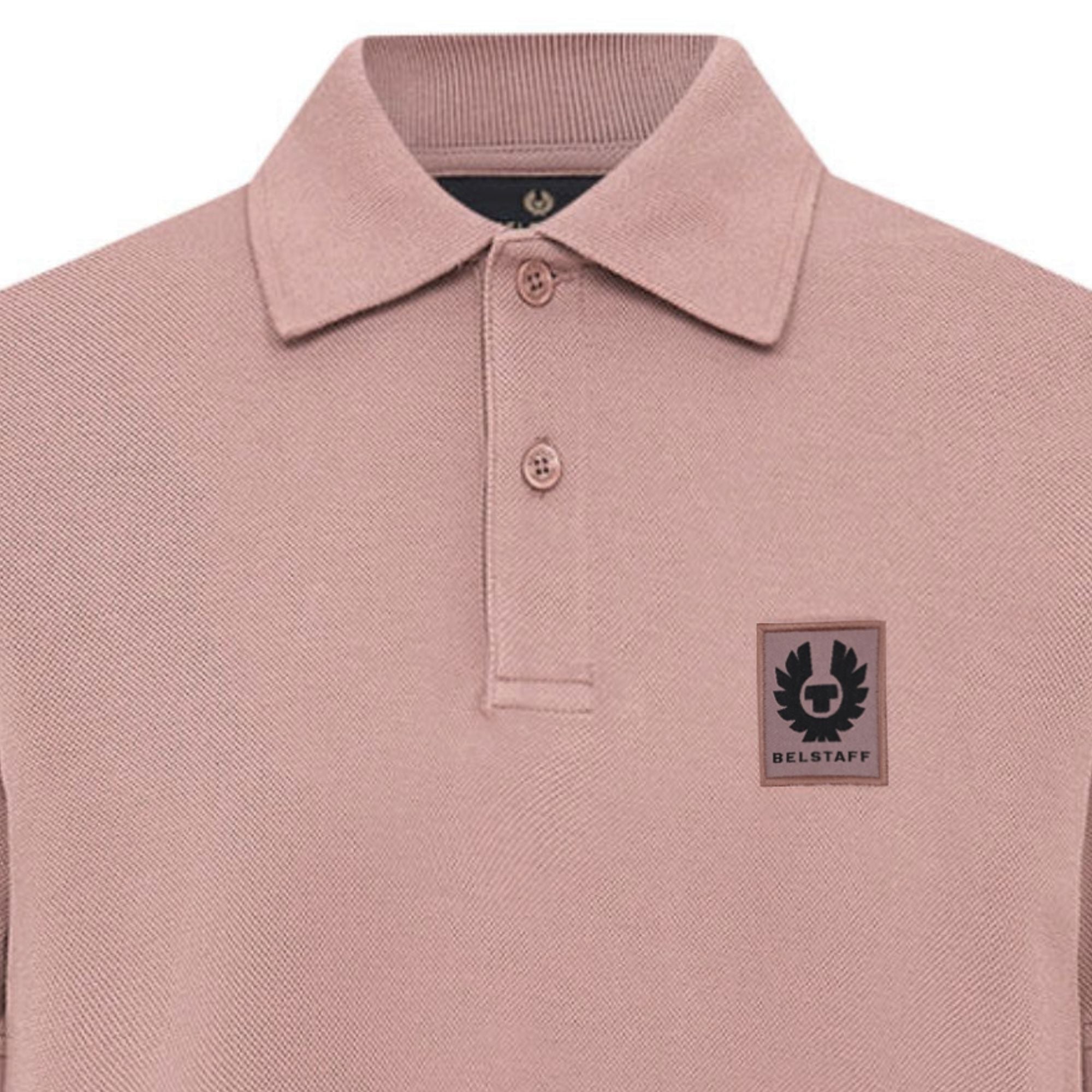 Belstaff Logo Polo Shirt - Pink – Stuarts London
