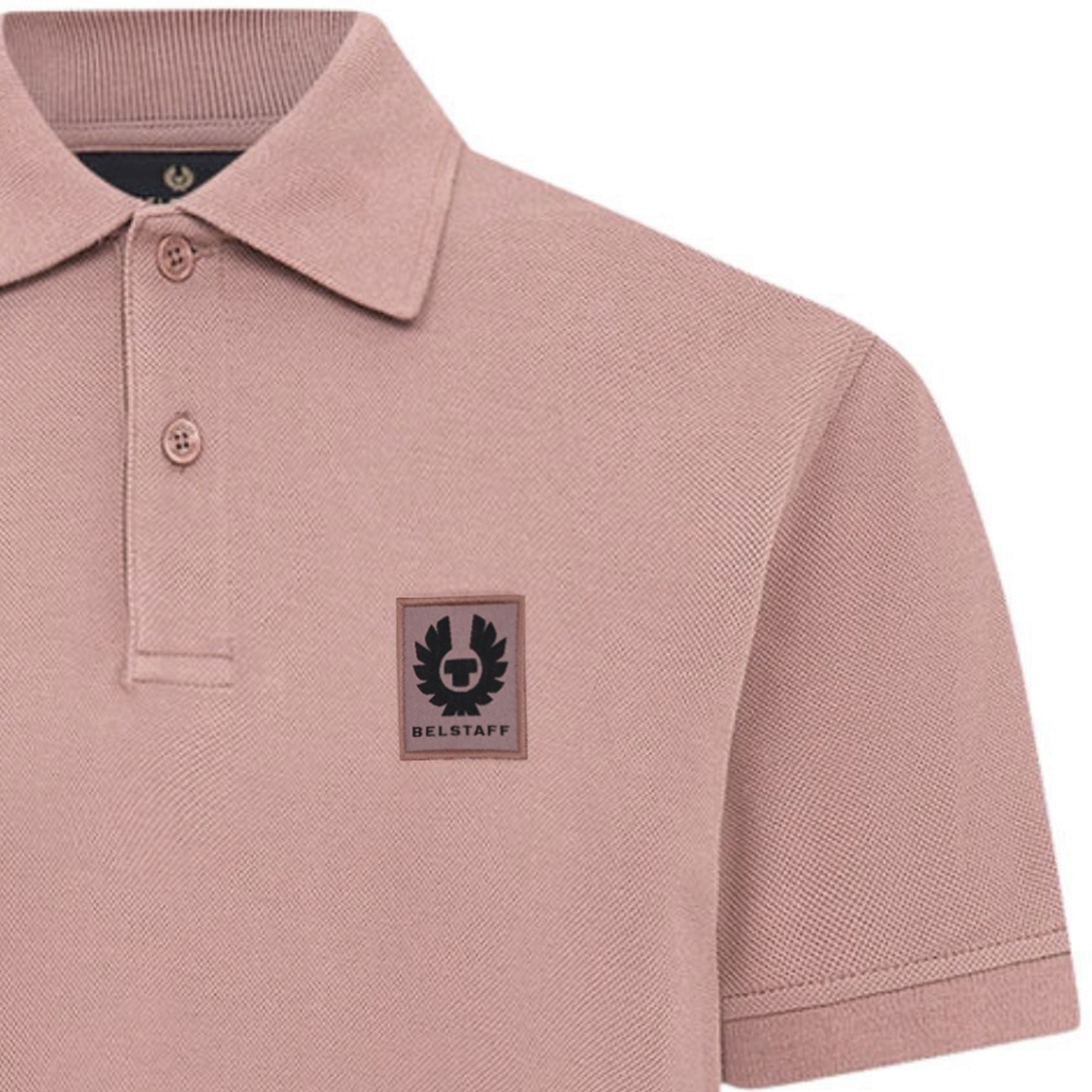 Belstaff Logo Polo Shirt - Pink – Stuarts London