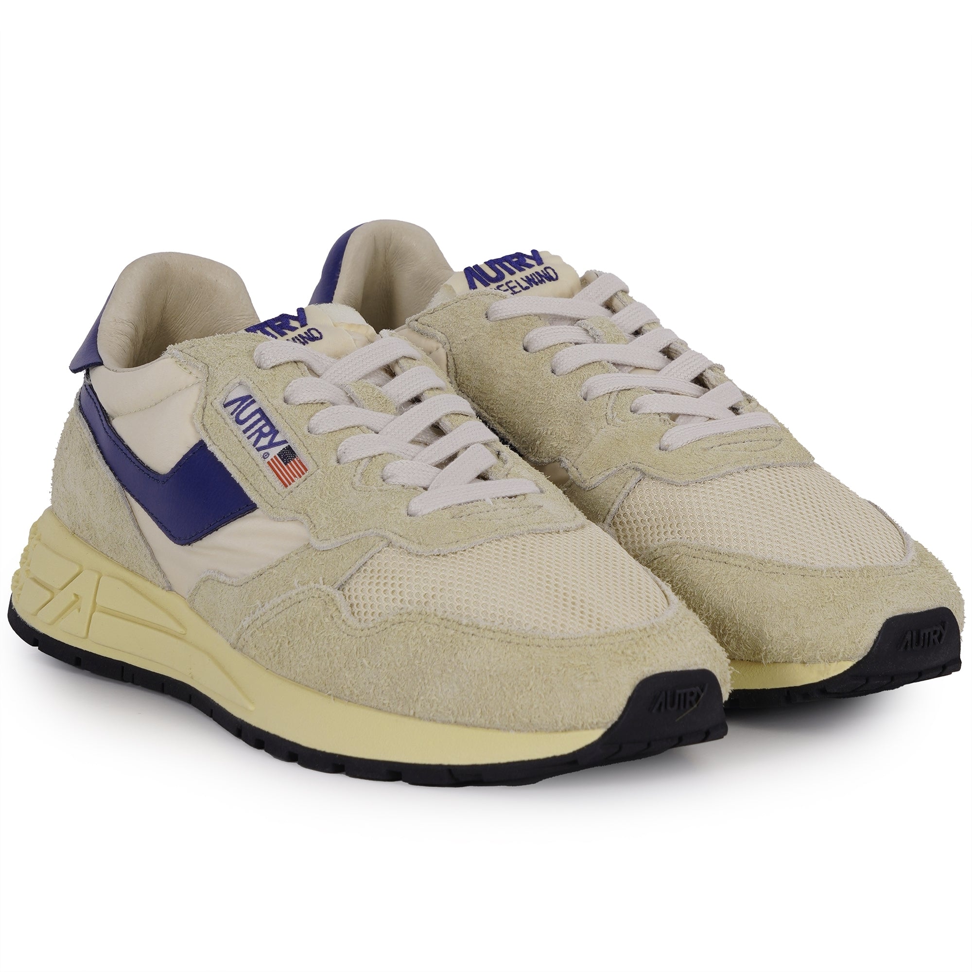 Reelwind Low Sneakers - Ecru/Blue