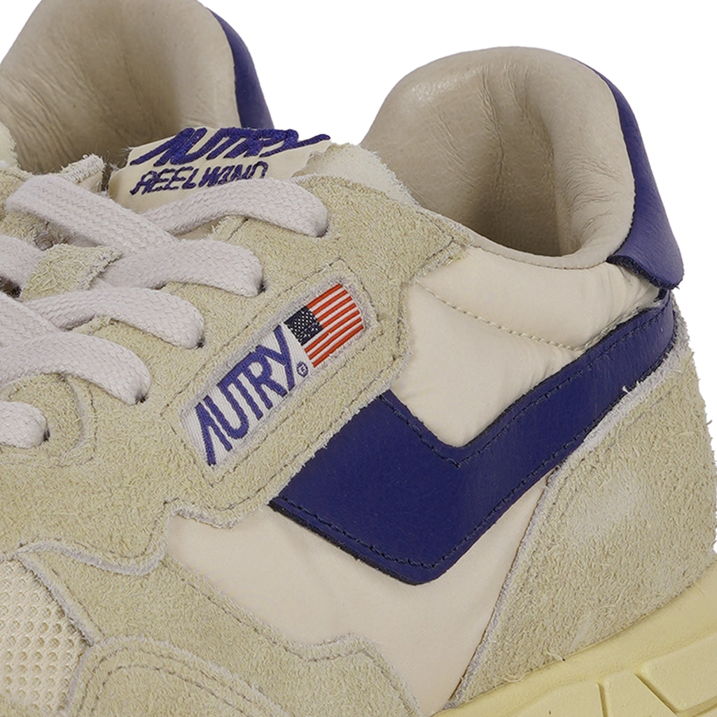 Reelwind Low Sneakers - Ecru/Blue