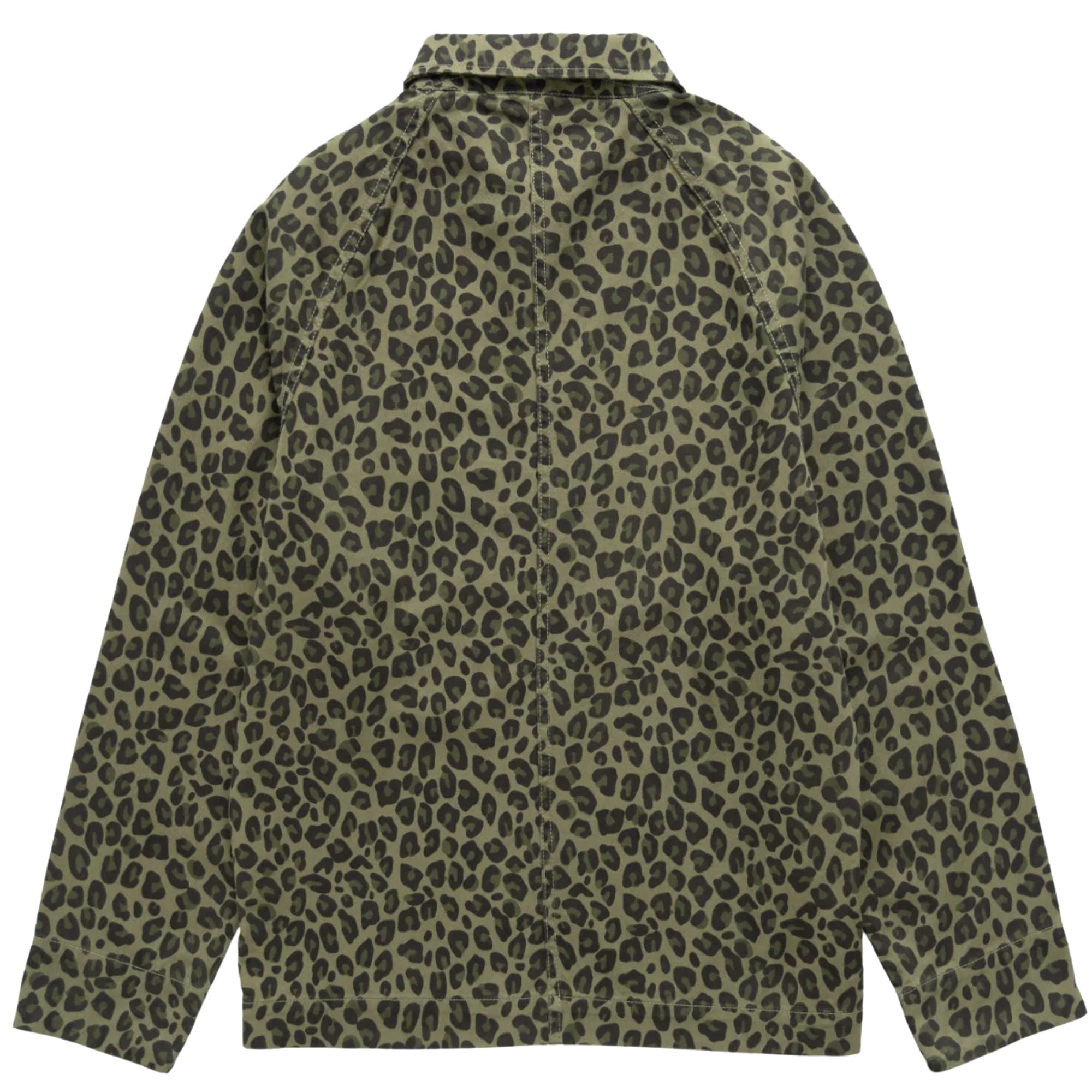 Service Works Patterned Front Of House Jacket - Leopard