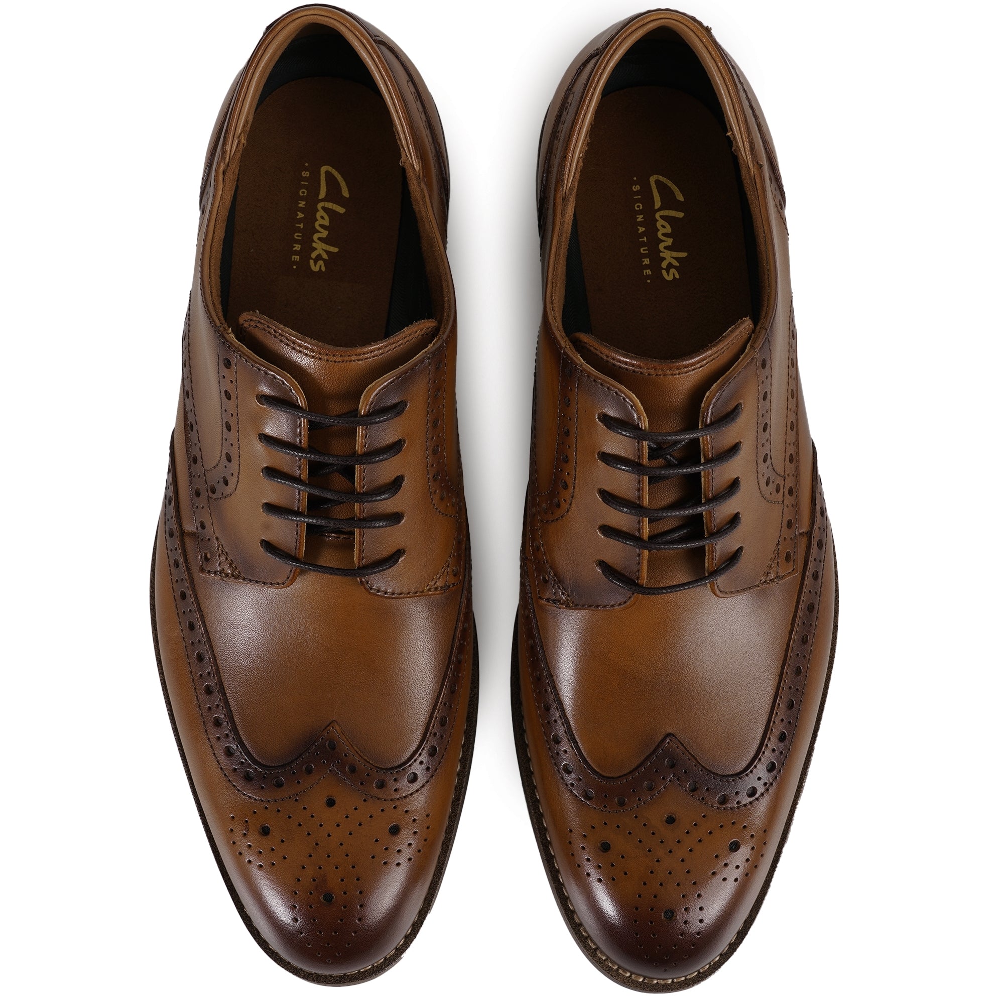 Clarks Originals Craft Remi Tip Leather - Tan – Stuarts London