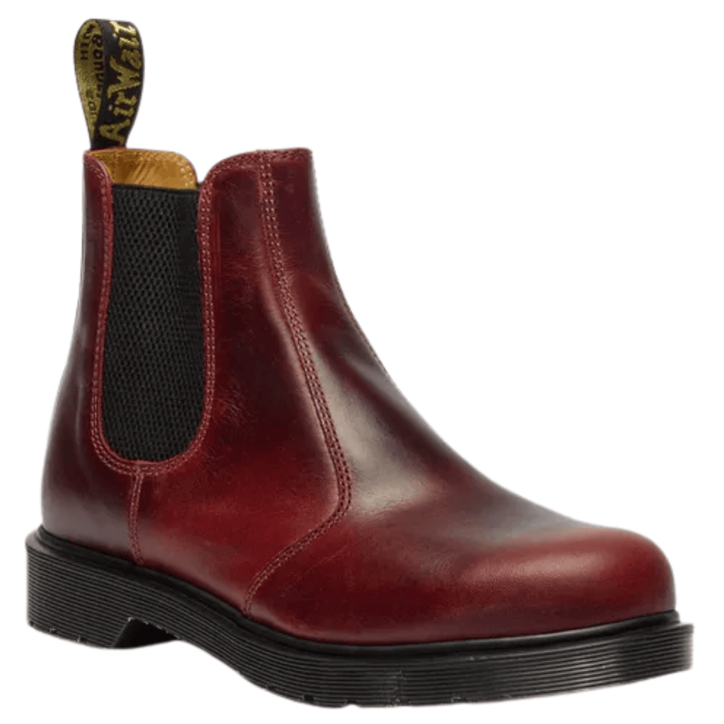 2976 Classic Calf Leather Chelsea Boots - Burgundy
