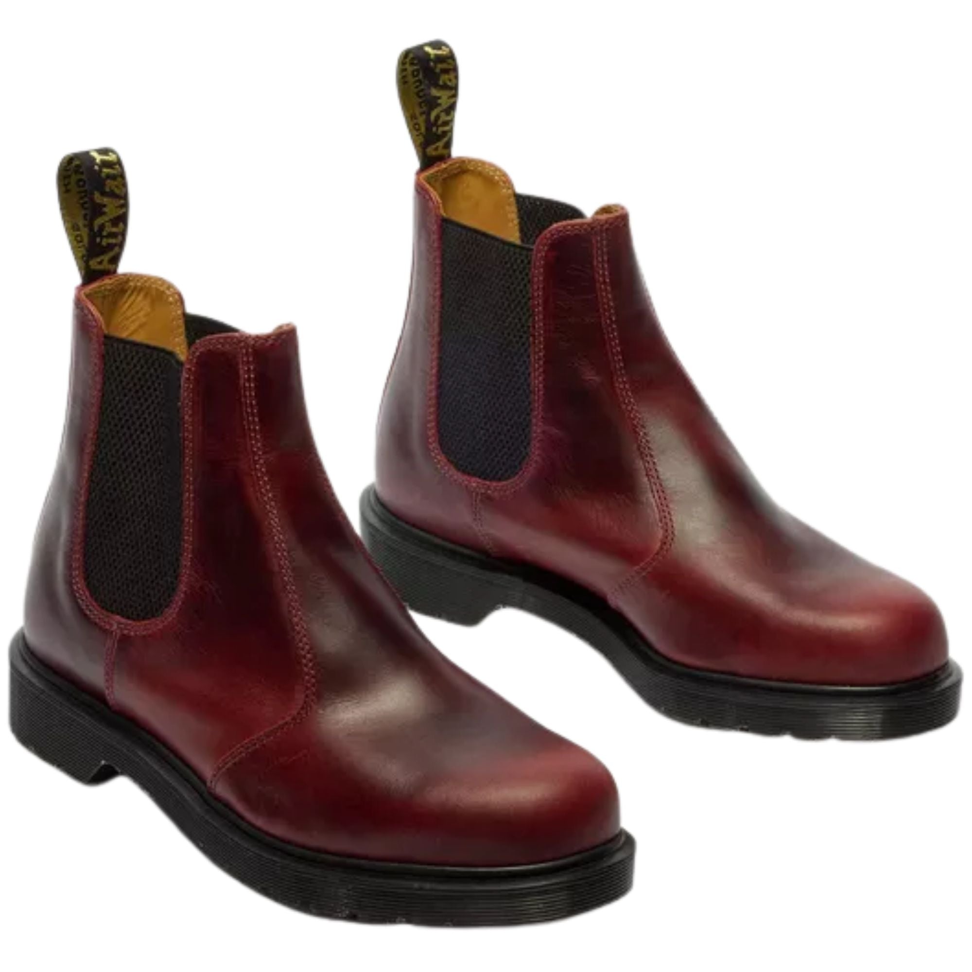 2976 Classic Calf Leather Chelsea Boots - Burgundy