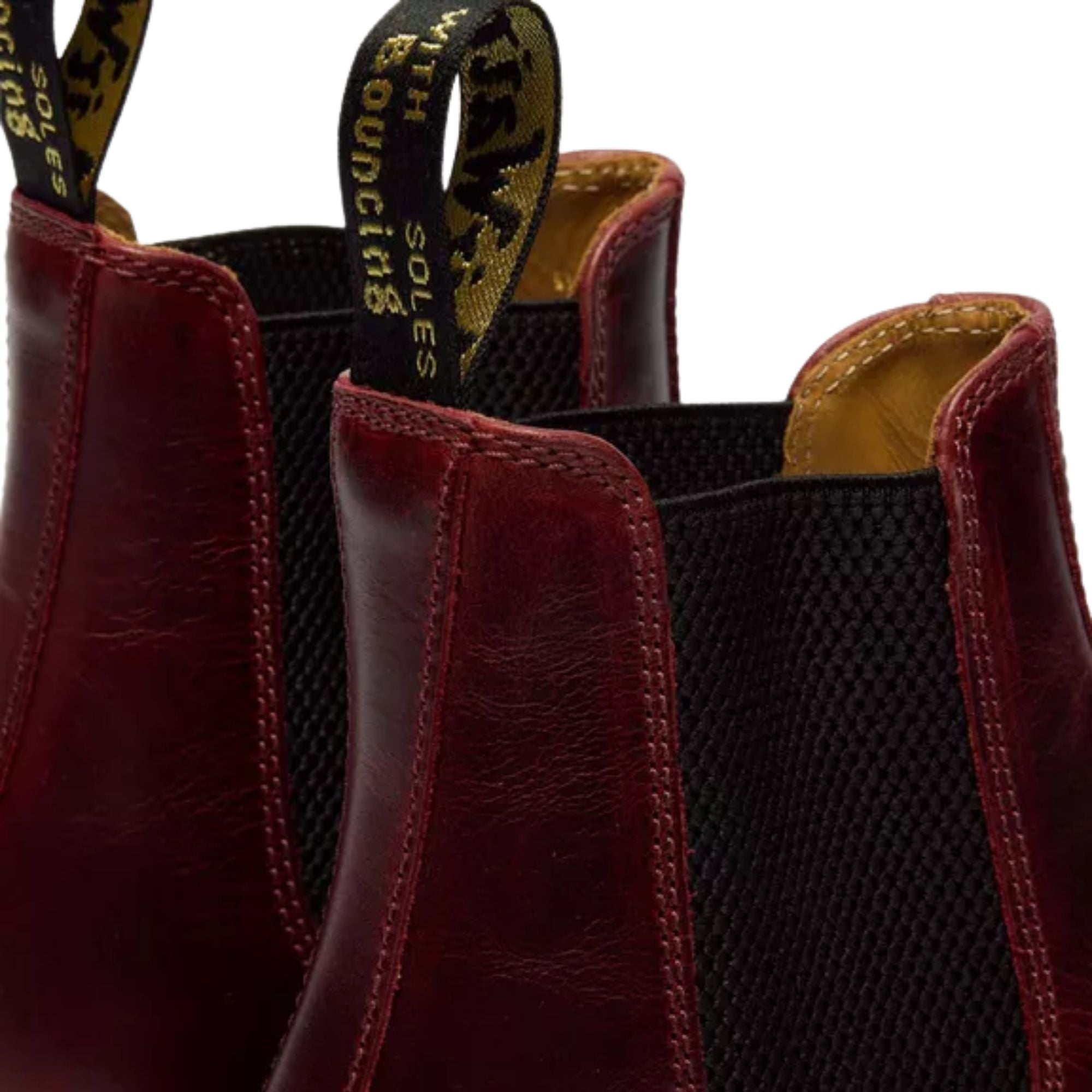 2976 Classic Calf Leather Chelsea Boots - Burgundy