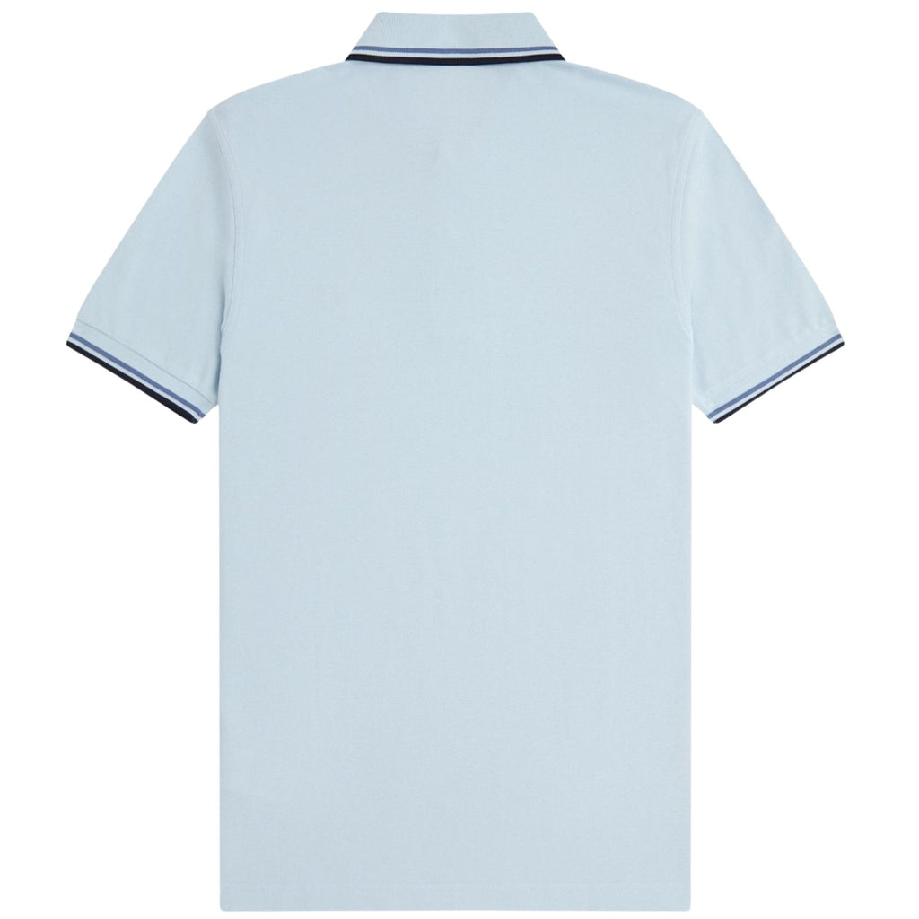 Twin Tipped Polo Shirt - Light Ice