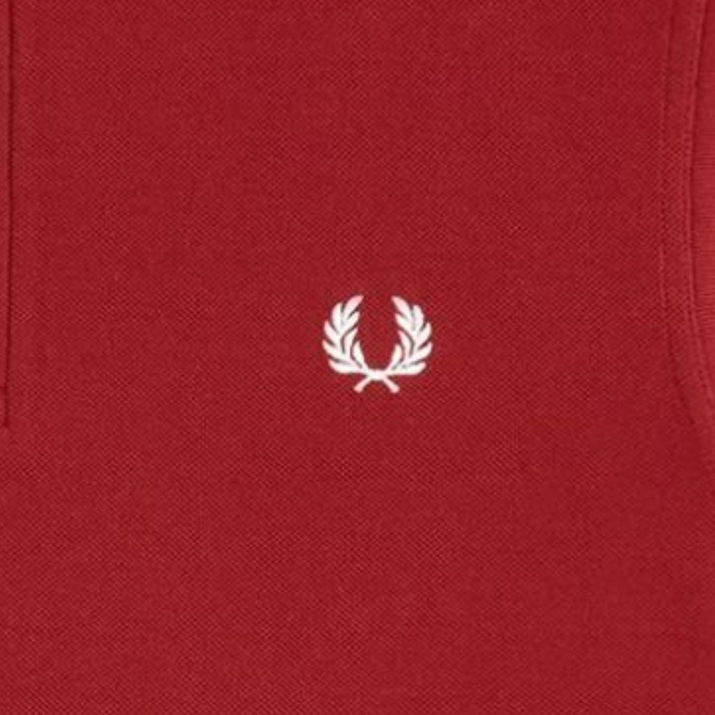 Twin Tipped Polo Shirt - Burnt Red