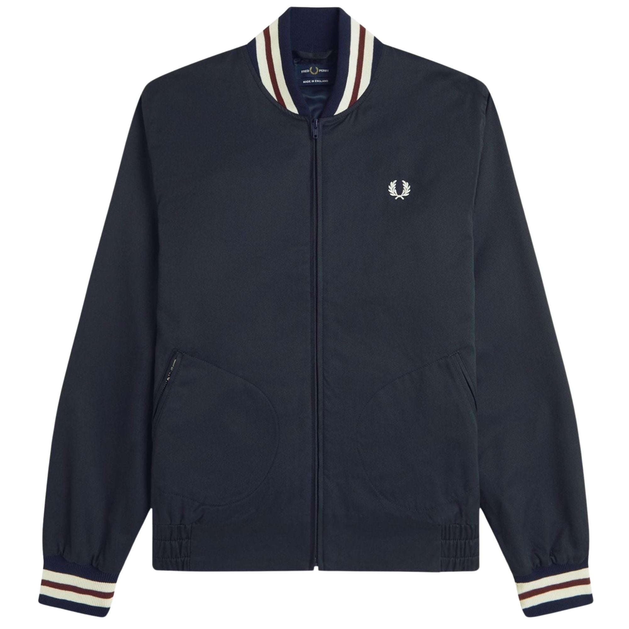 【別注】FRED PERRY / Tennis Bomber Jacket Fred Perry - Tennis Badge Bomber Jacket (Navy) | HHV