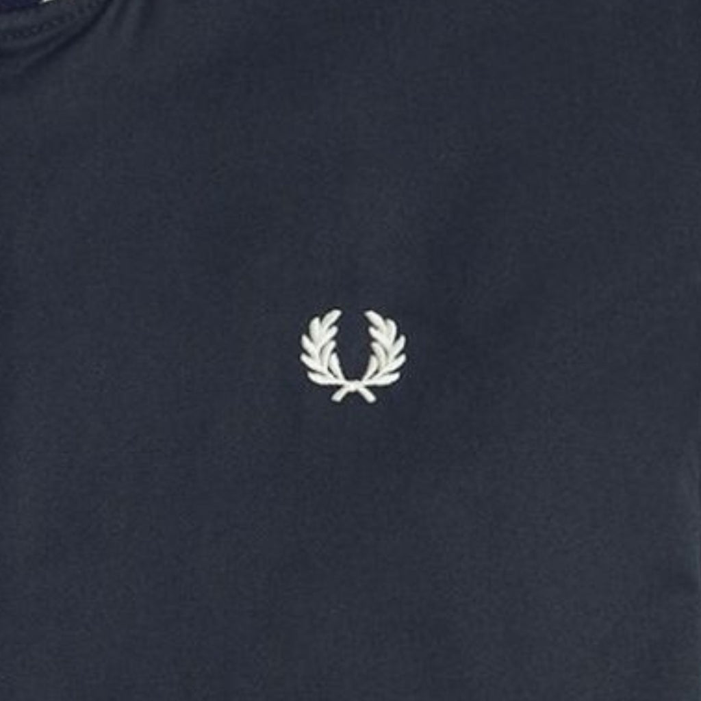 Twill Tennis Bomber Jacket - Navy