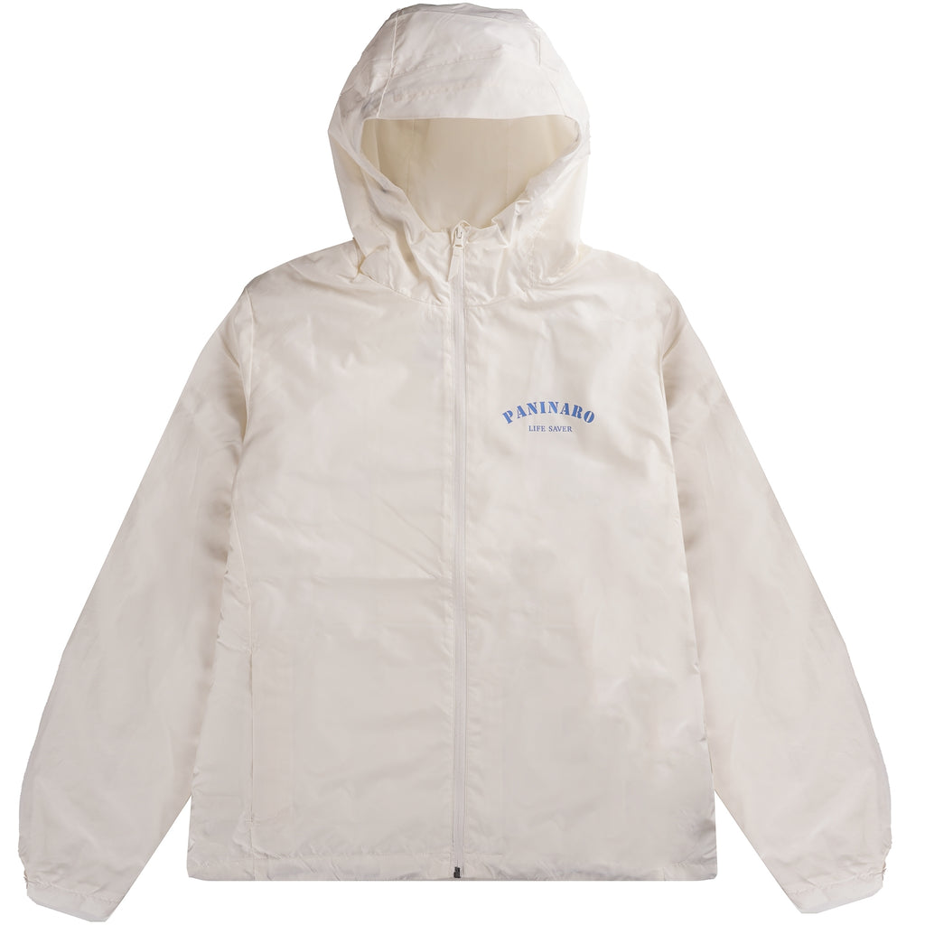Life Saver Hooded Jacket - White/Blue