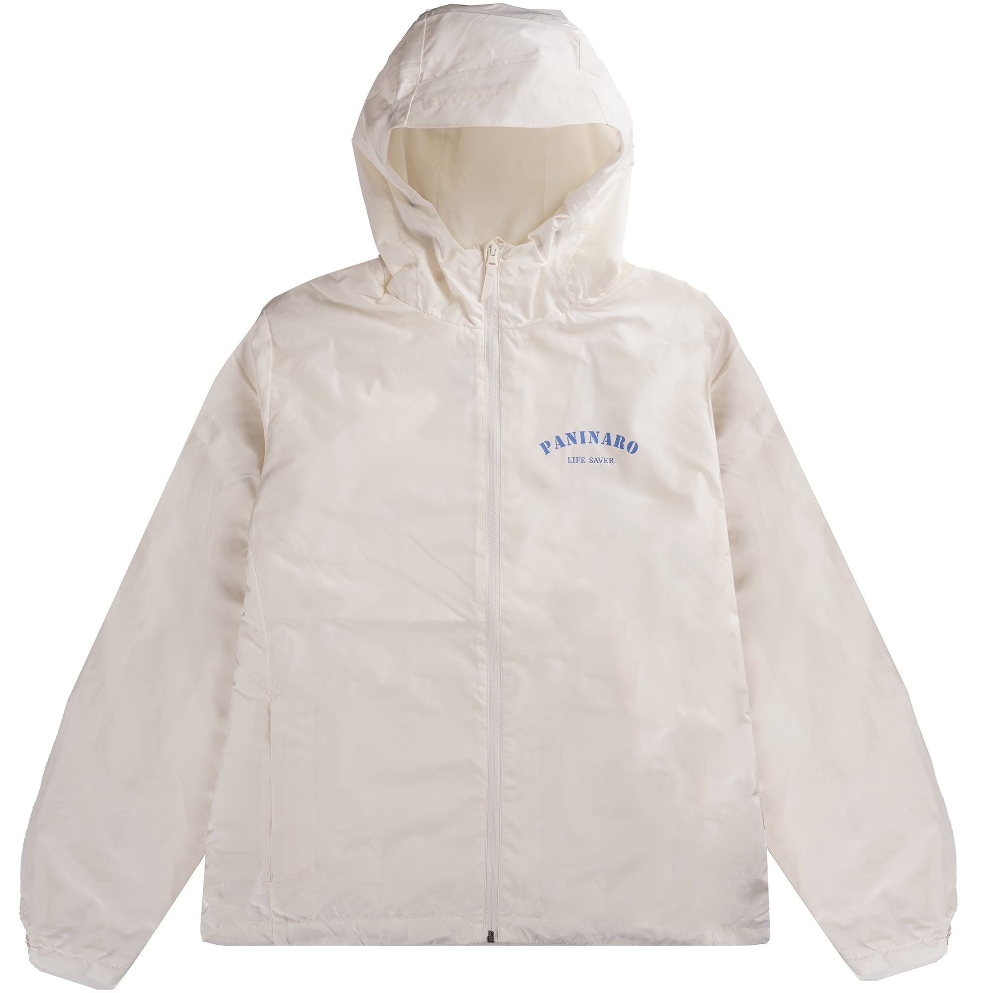 Life Saver Hooded Jacket - White/Blue