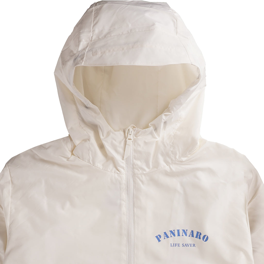 Life Saver Hooded Jacket - White/Blue