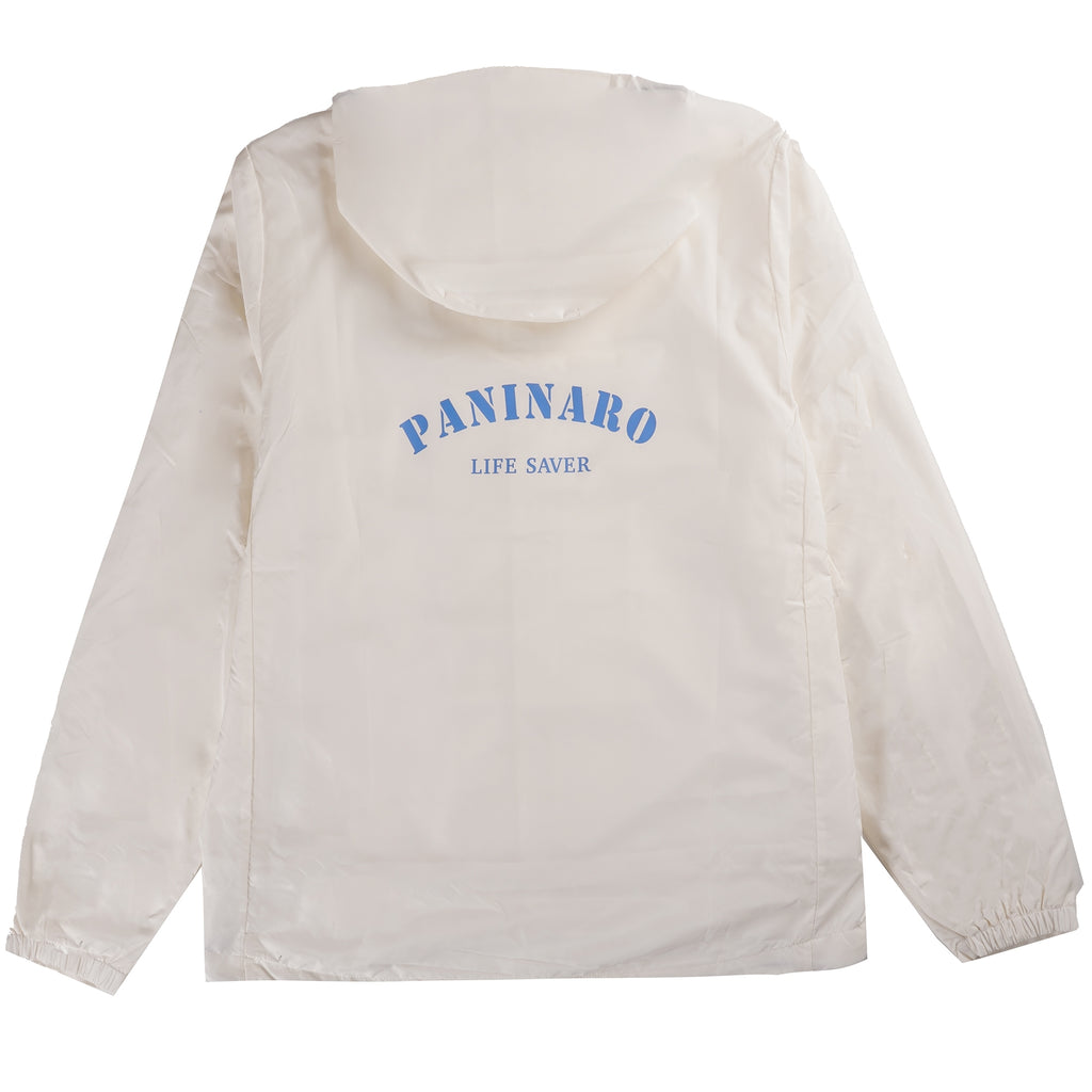Life Saver Hooded Jacket - White/Blue
