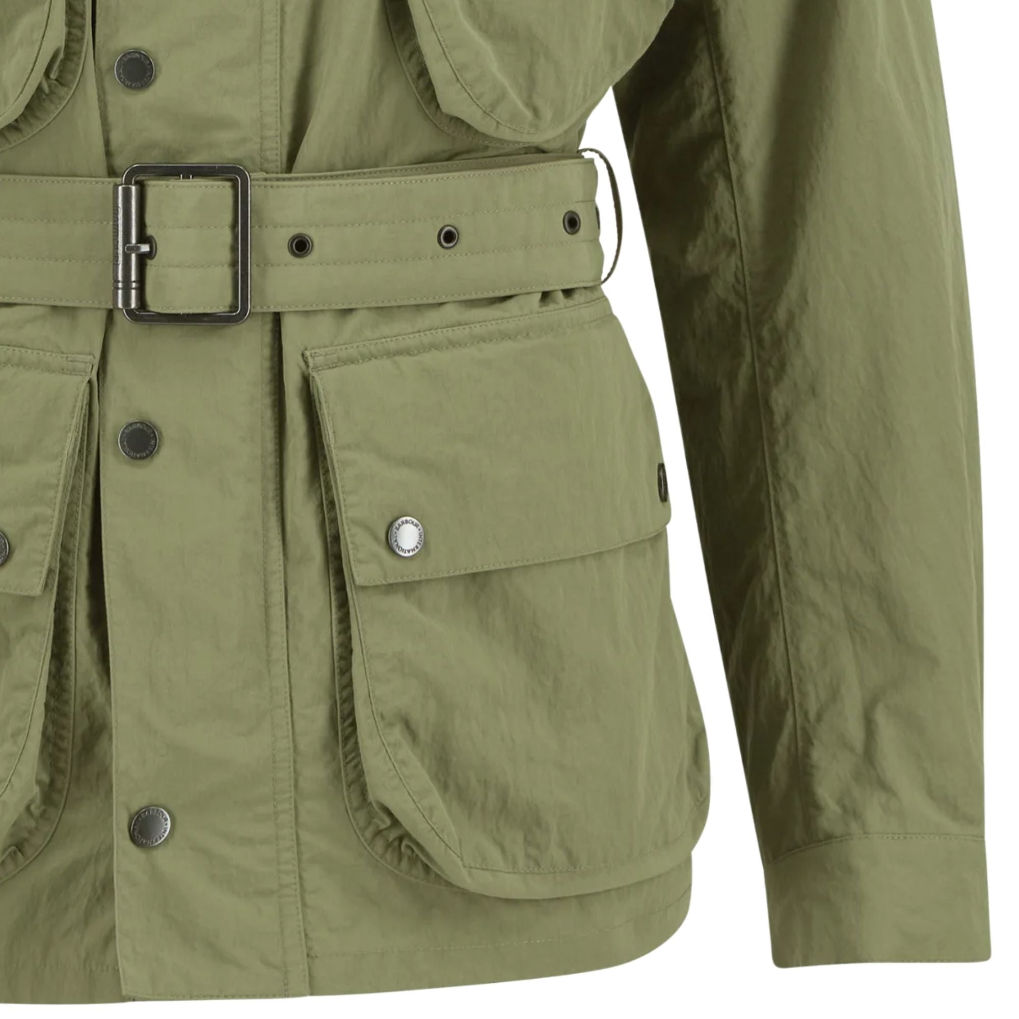BARBOUR INTERNATIONAL 36 オリーブ Barbour International Showerproof Jacket - Burnt Olive – Stuarts