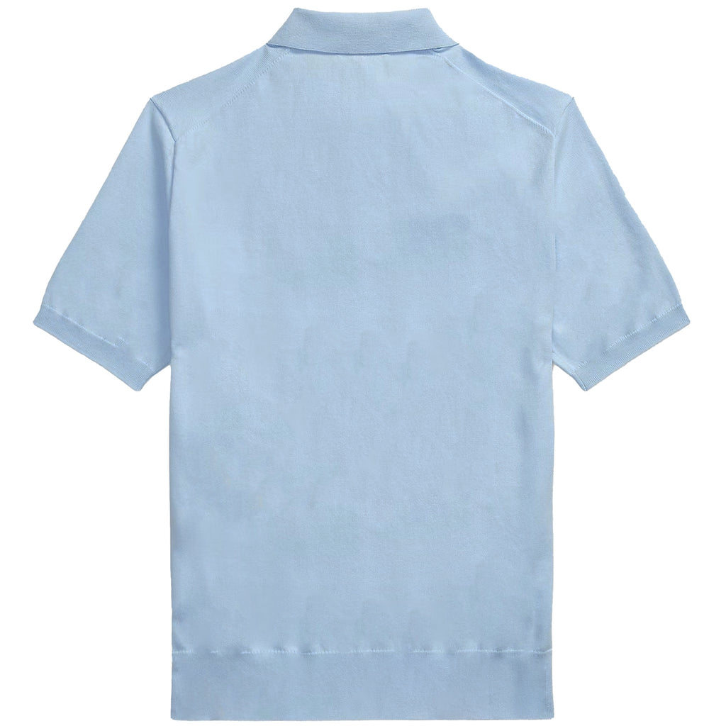 Knit Polo - Blue