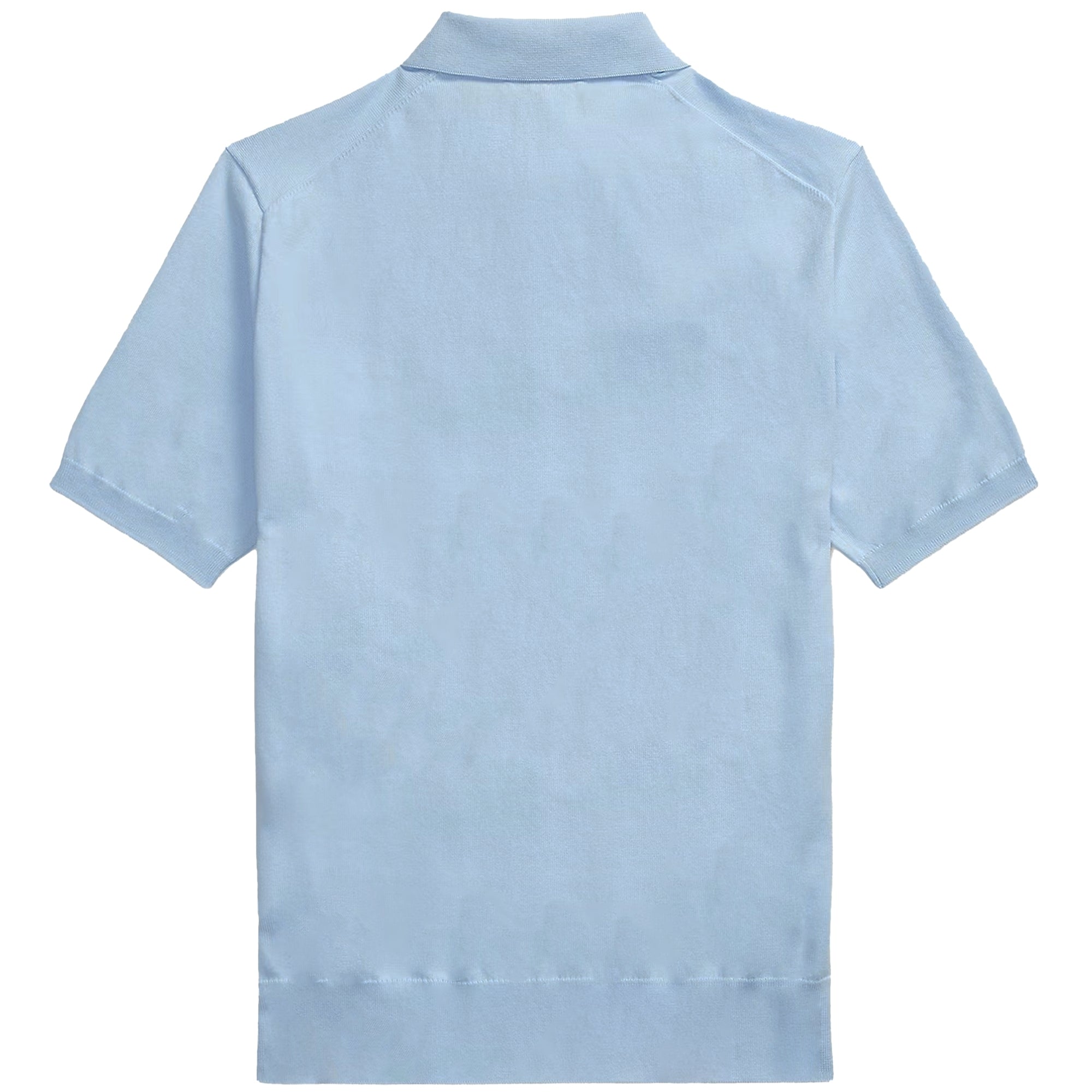Knit Polo - Blue
