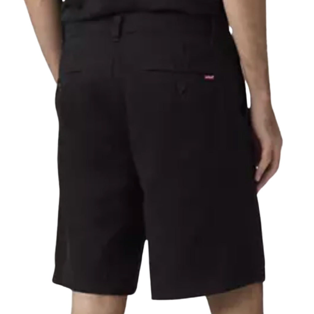 Baggy Pleated Shorts - Black