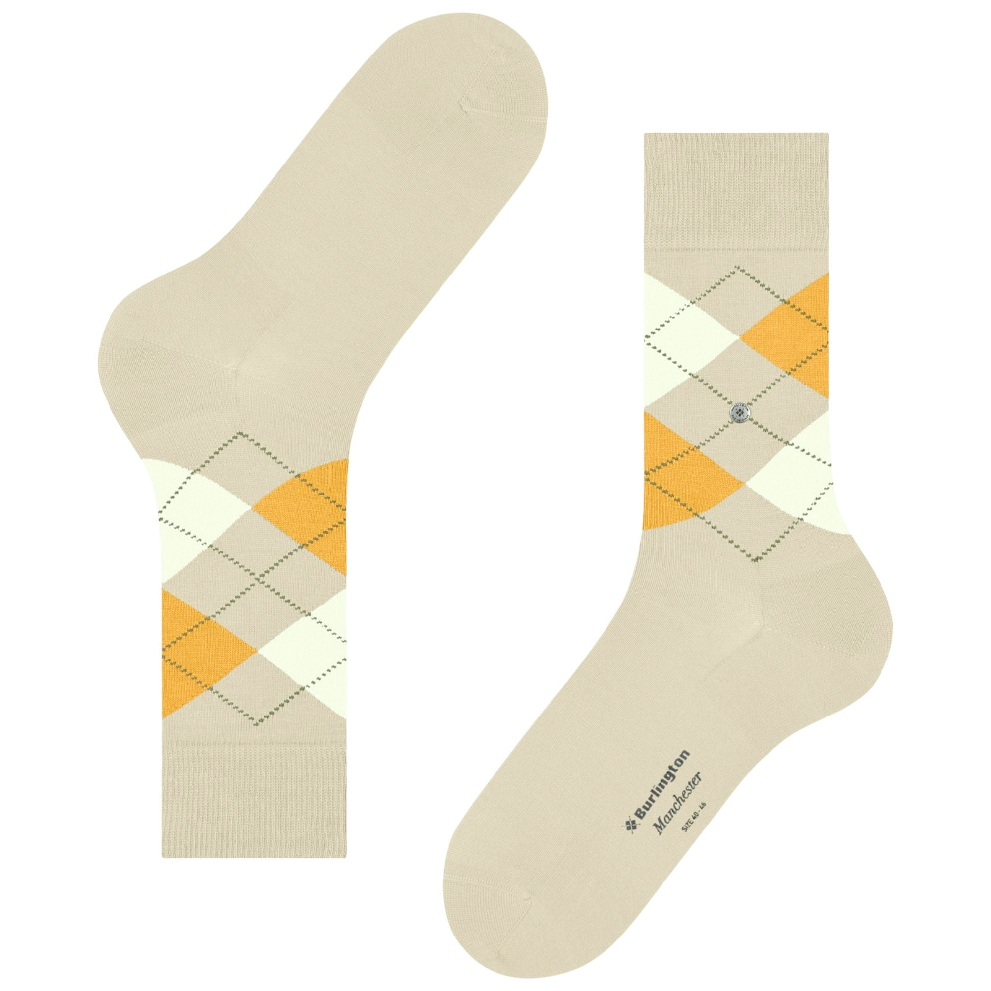 Manchester Socks - Ecru Mix