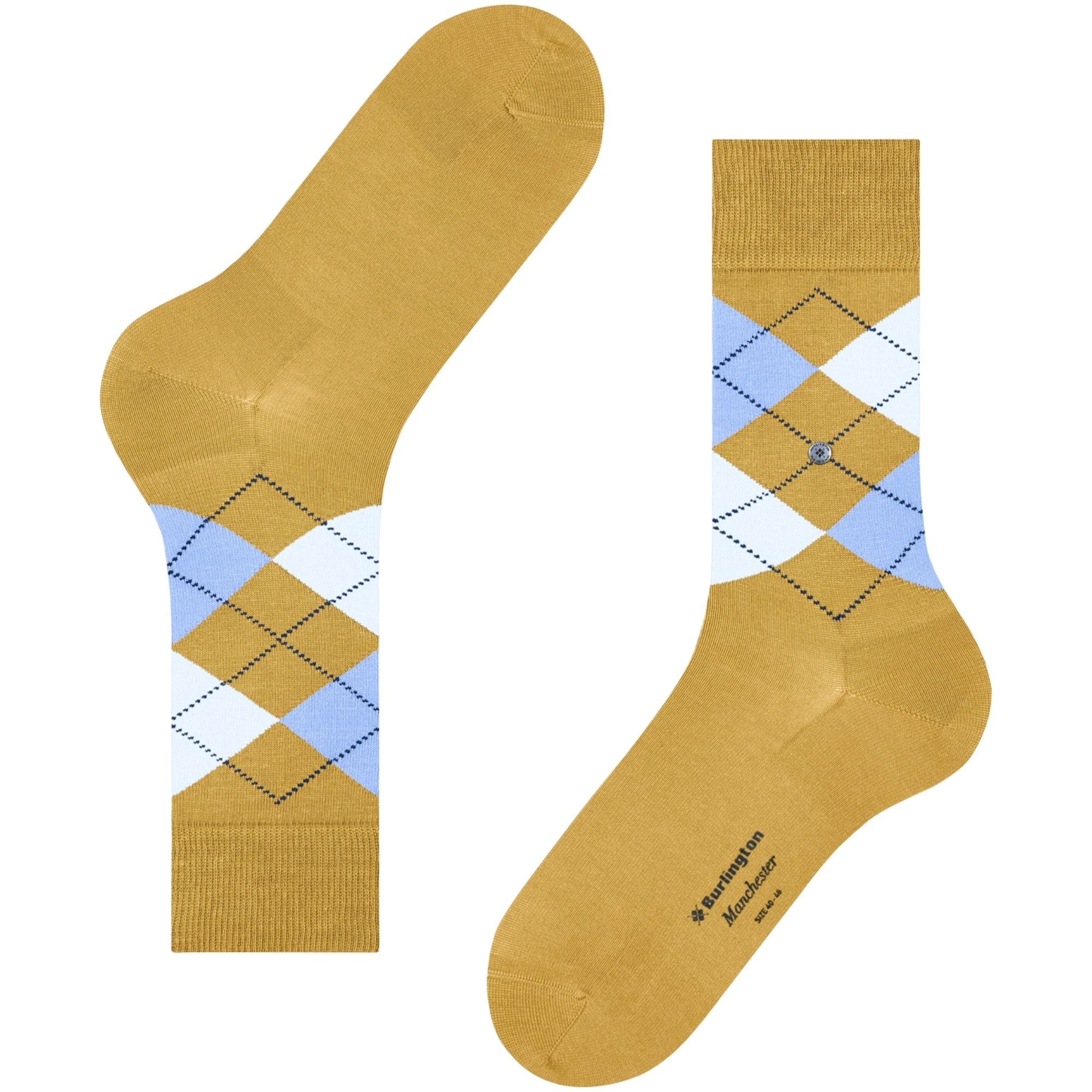 Manchester Socks - Mustard