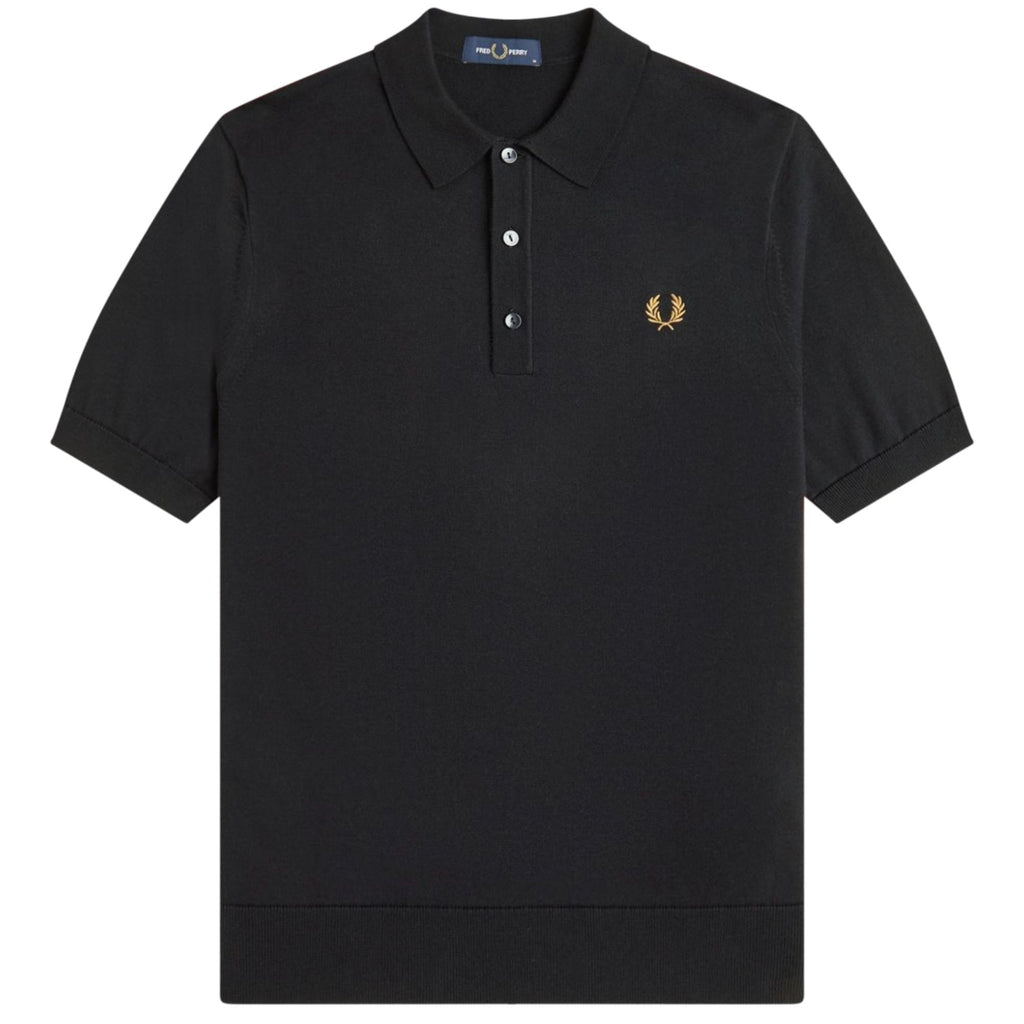 Knitted Shirt - Black