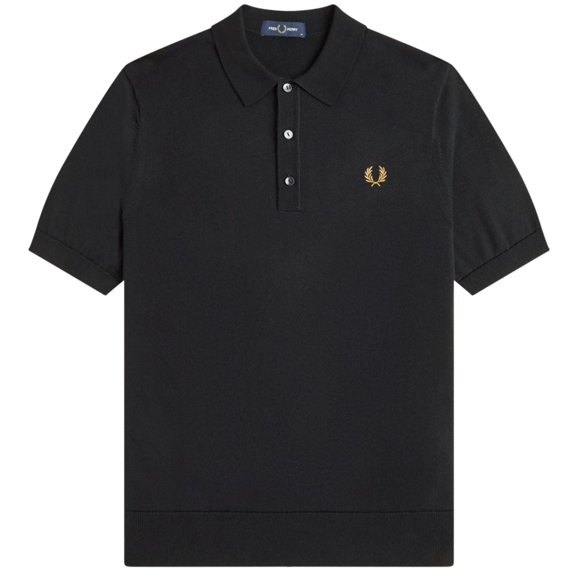 Knitted Shirt - Black