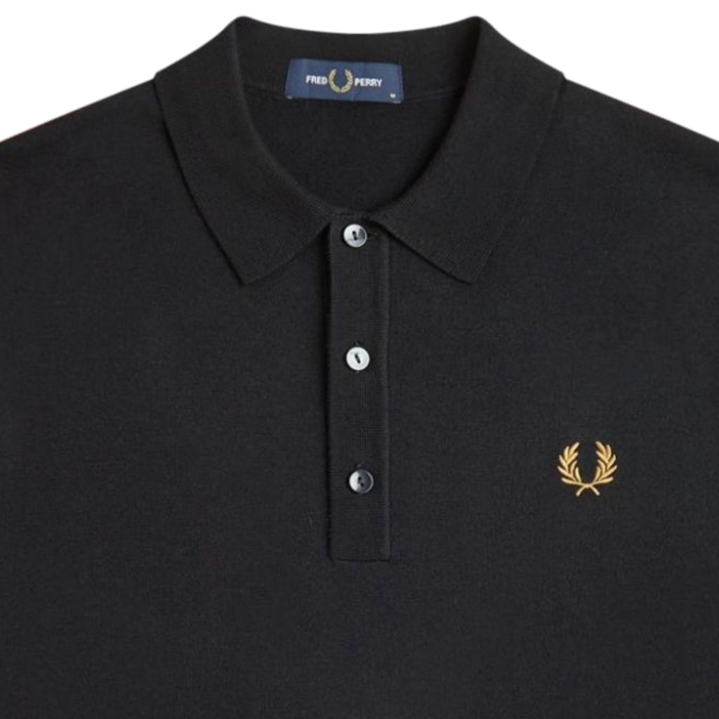 Knitted Shirt - Black