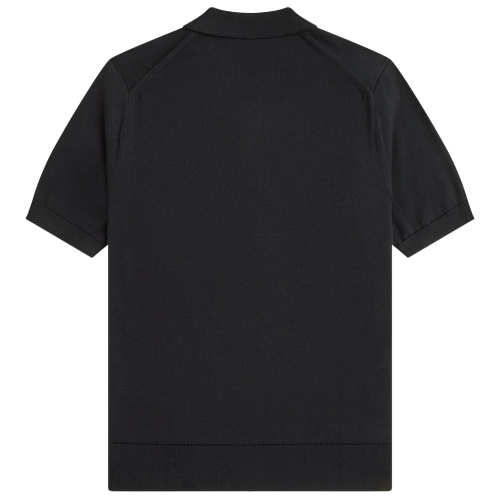 Knitted Shirt - Black